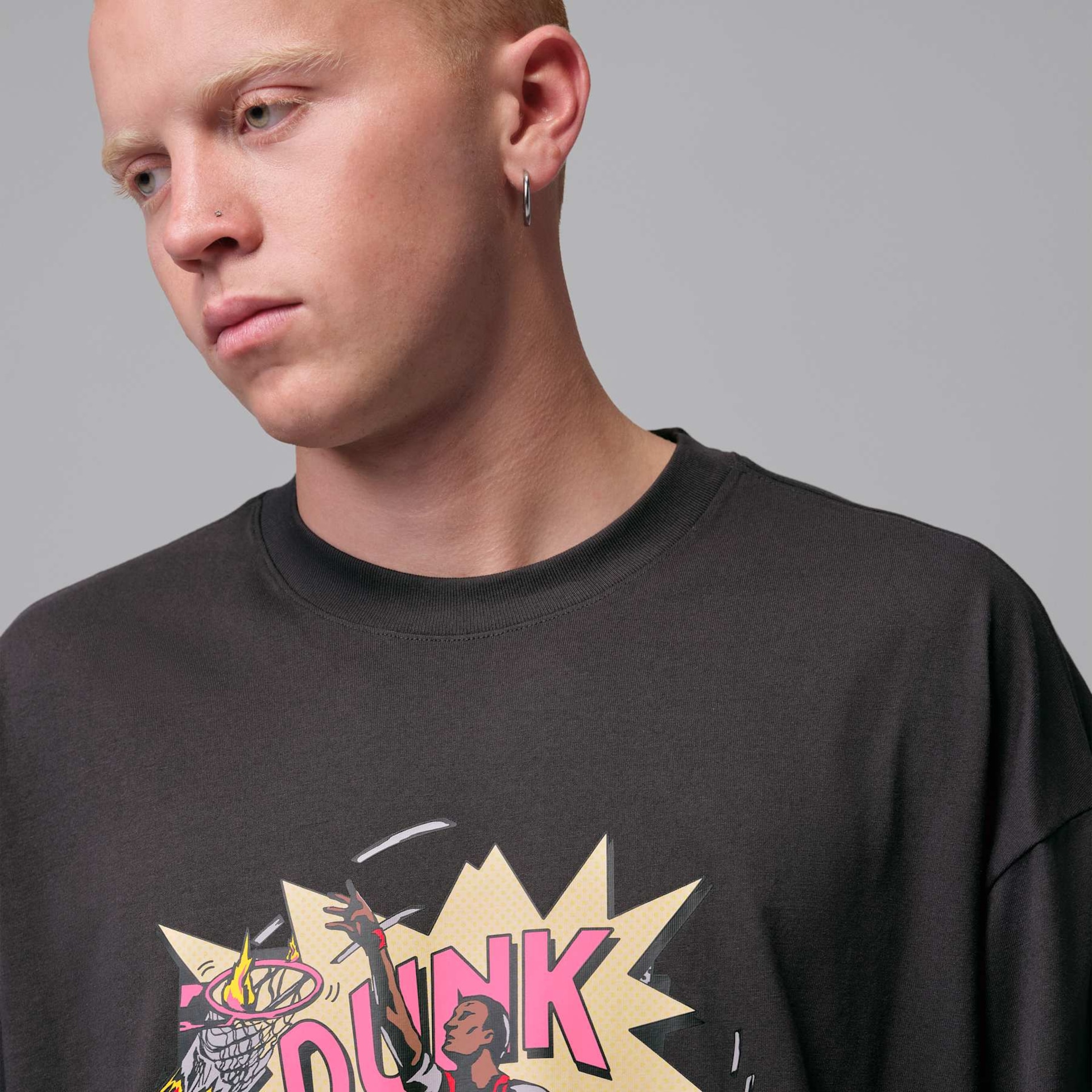 Camiseta Jordan Brooklyn Comic 96 Masculina - Foto 3