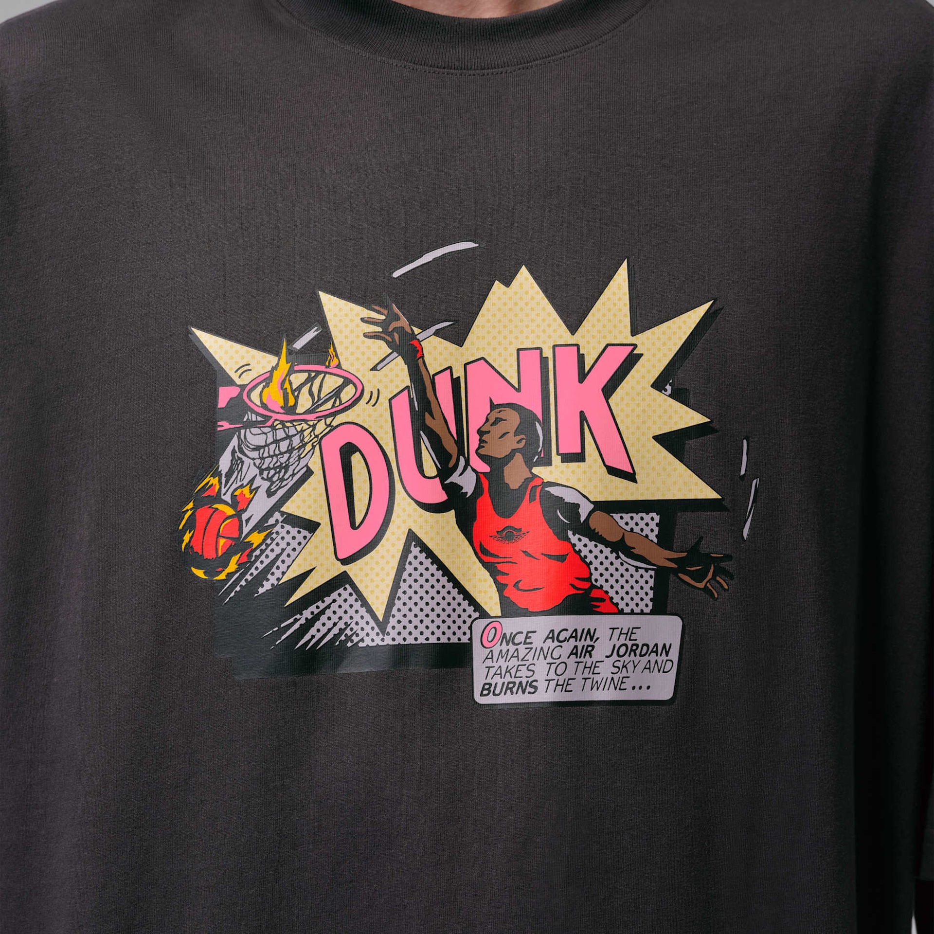 Camiseta Jordan Brooklyn Comic 96 Masculina - Foto 4