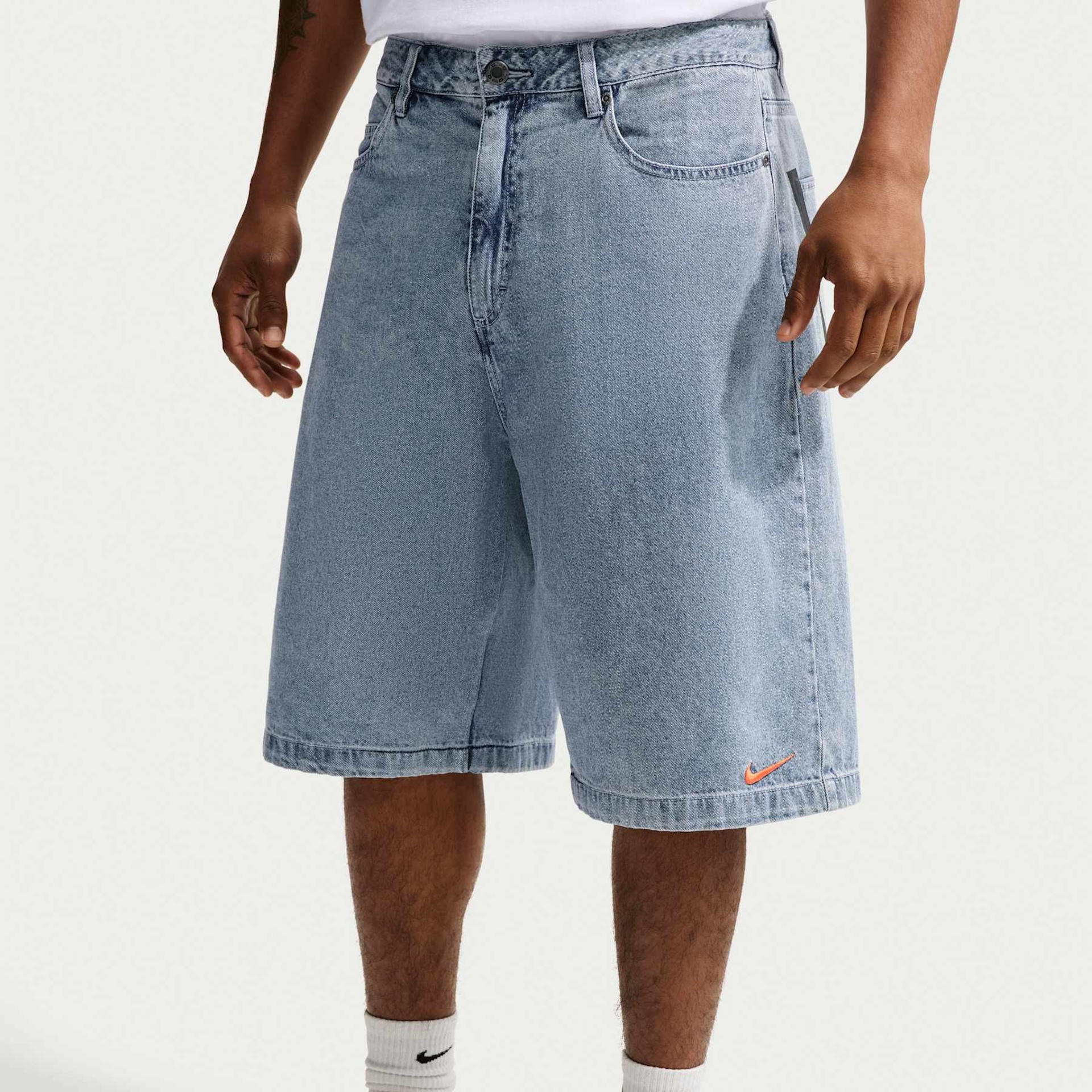 Shorts Nike YMH Indigo Denim Masculino - Foto 2