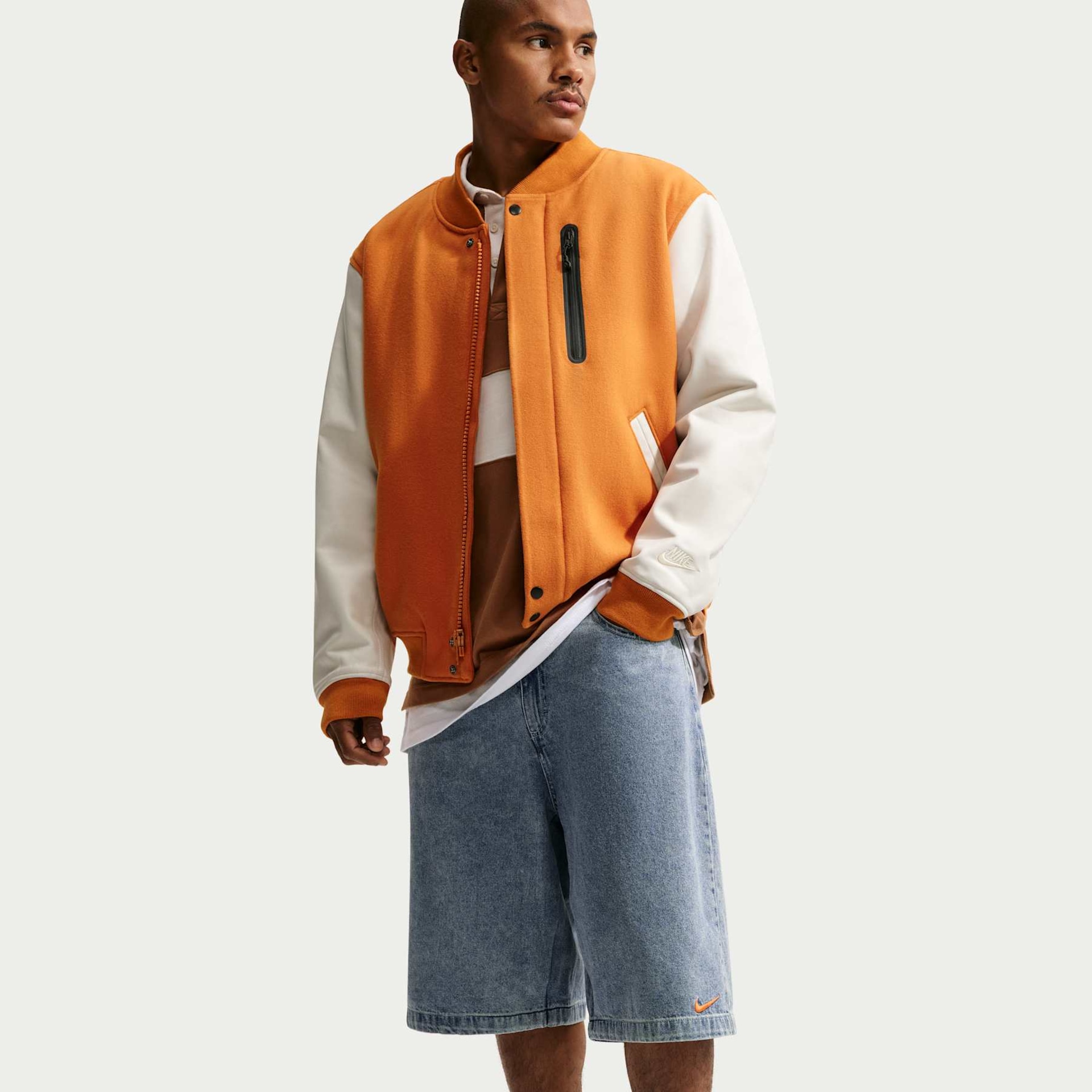 Shorts Nike YMH Indigo Denim Masculino - Foto 4