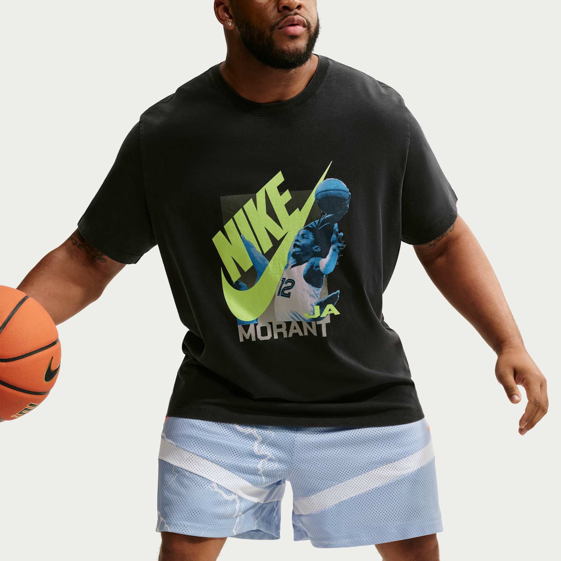 Camiseta Ja Morant Nike Asbury Vault Masculina - Foto 3