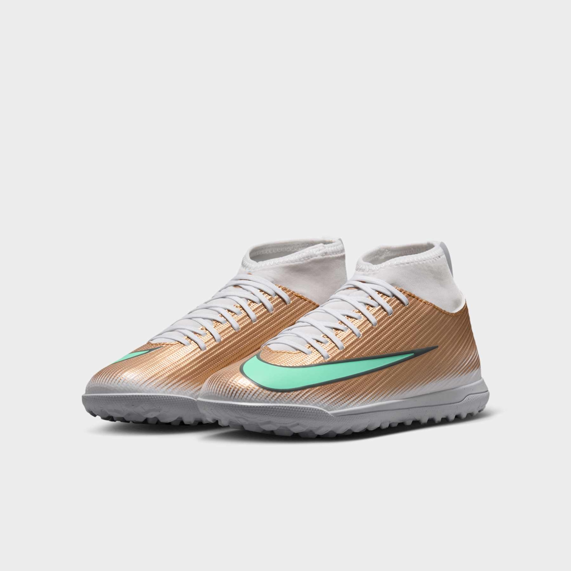 Chuteira Society Kylian Mbappé Nike Mercurial Superfly 11 Club Infantil - Foto 5