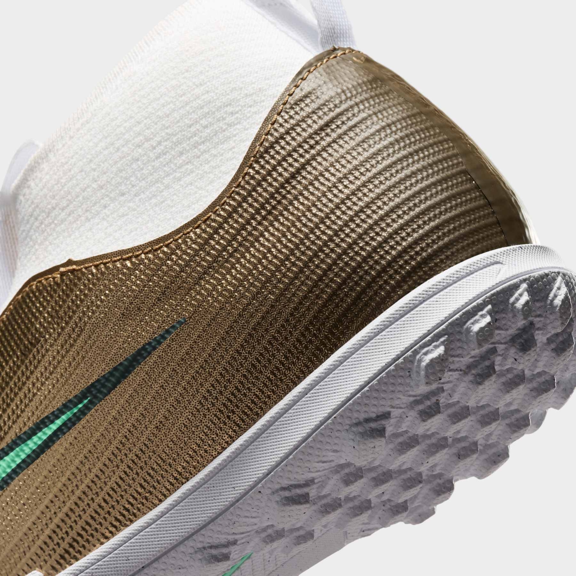 Chuteira Society Kylian Mbappé Nike Mercurial Superfly 11 Academy Infantil - Foto 8