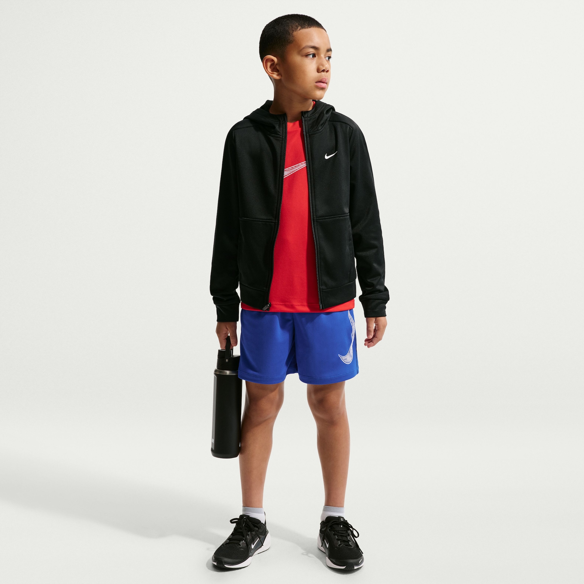 Blusão Nike Therma-FIT Fleece Infantil - Foto 3