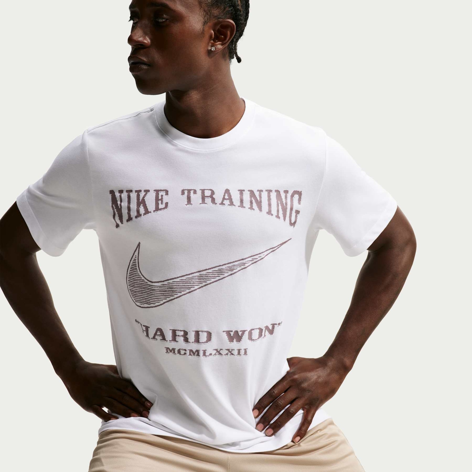Camiseta Dri-FIT Nike Bench Press Masculina - Foto 3