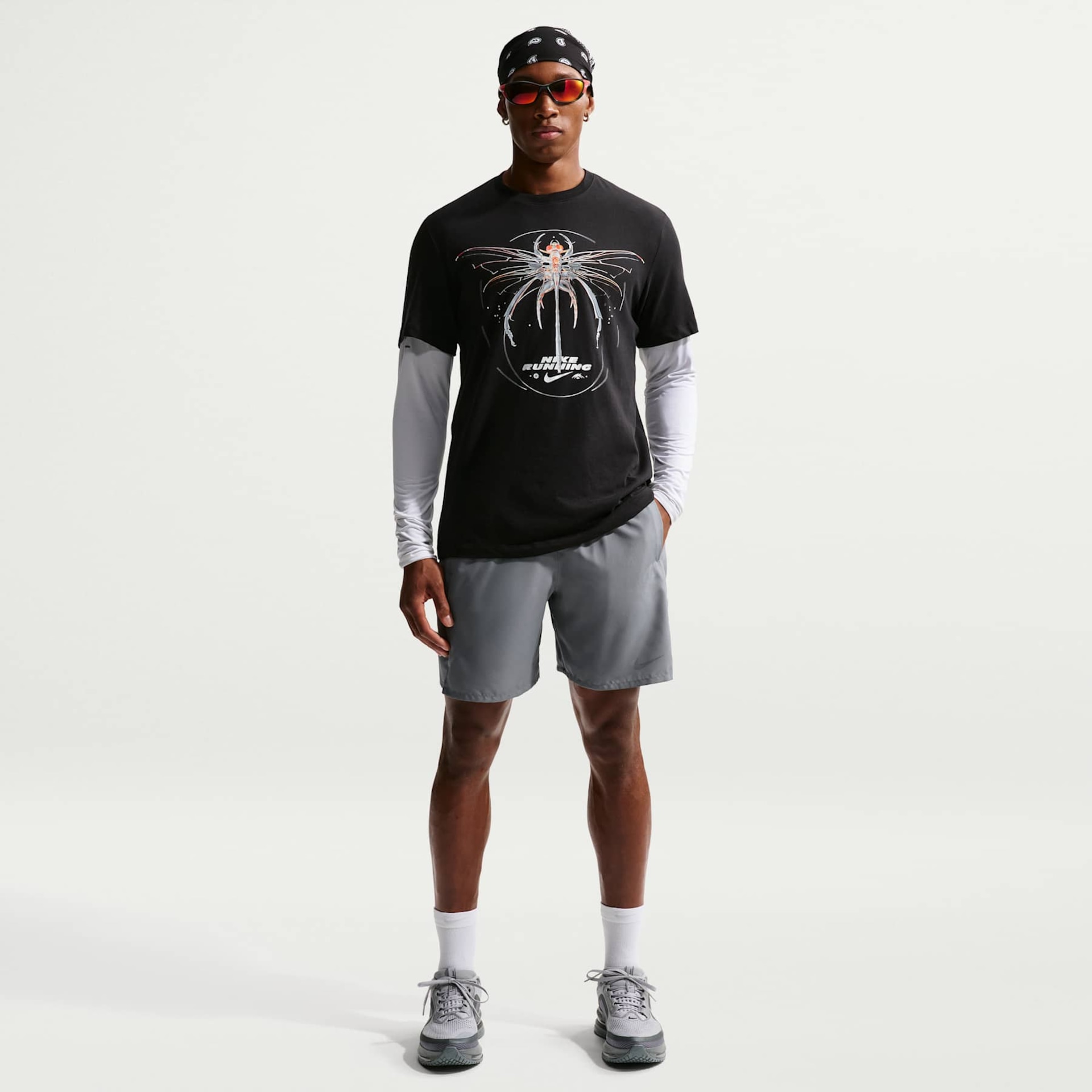 Shorts Dri-FIT Nike Miler 7" Masculino - Foto 1