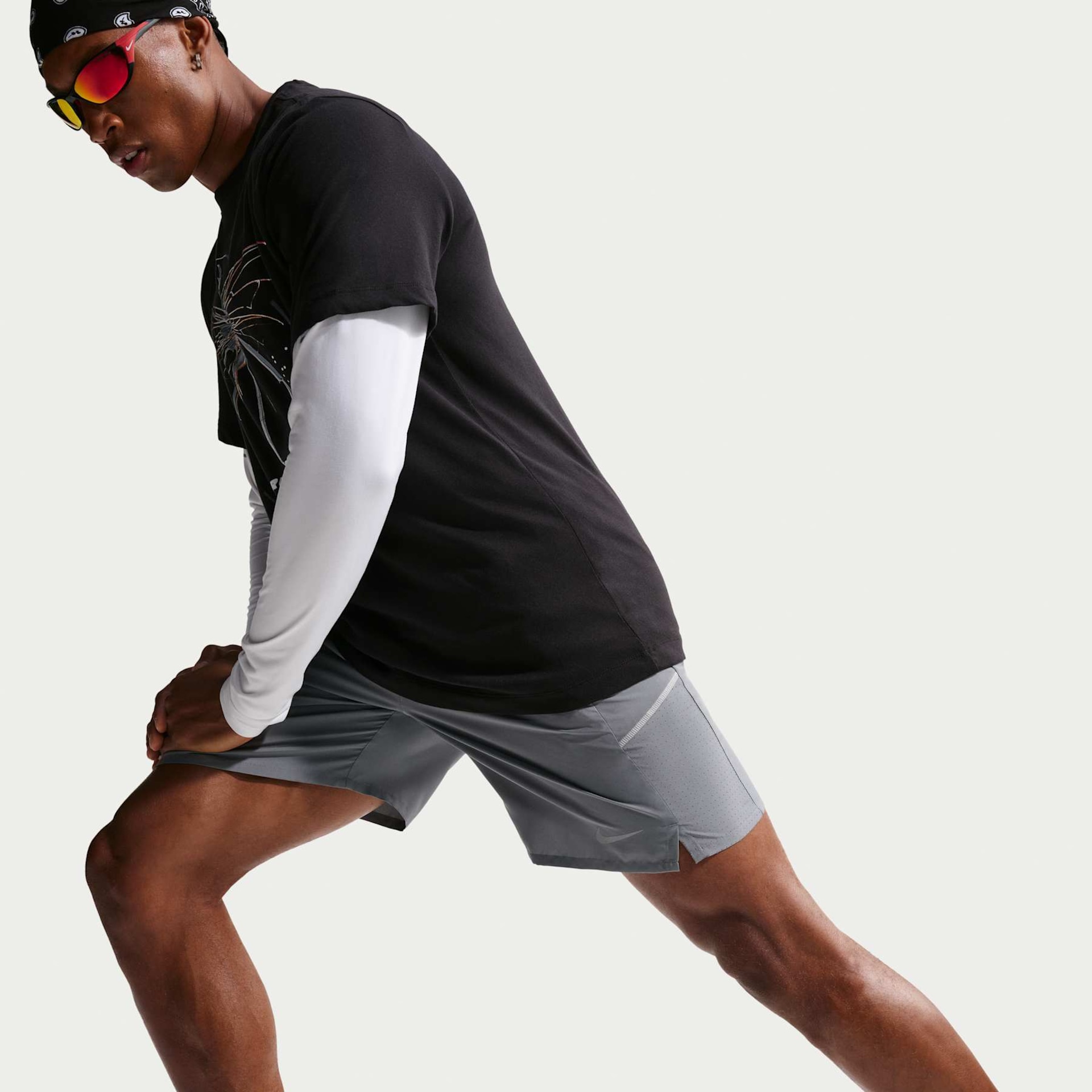 Shorts Dri-FIT Nike Miler 7" Masculino - Foto 4