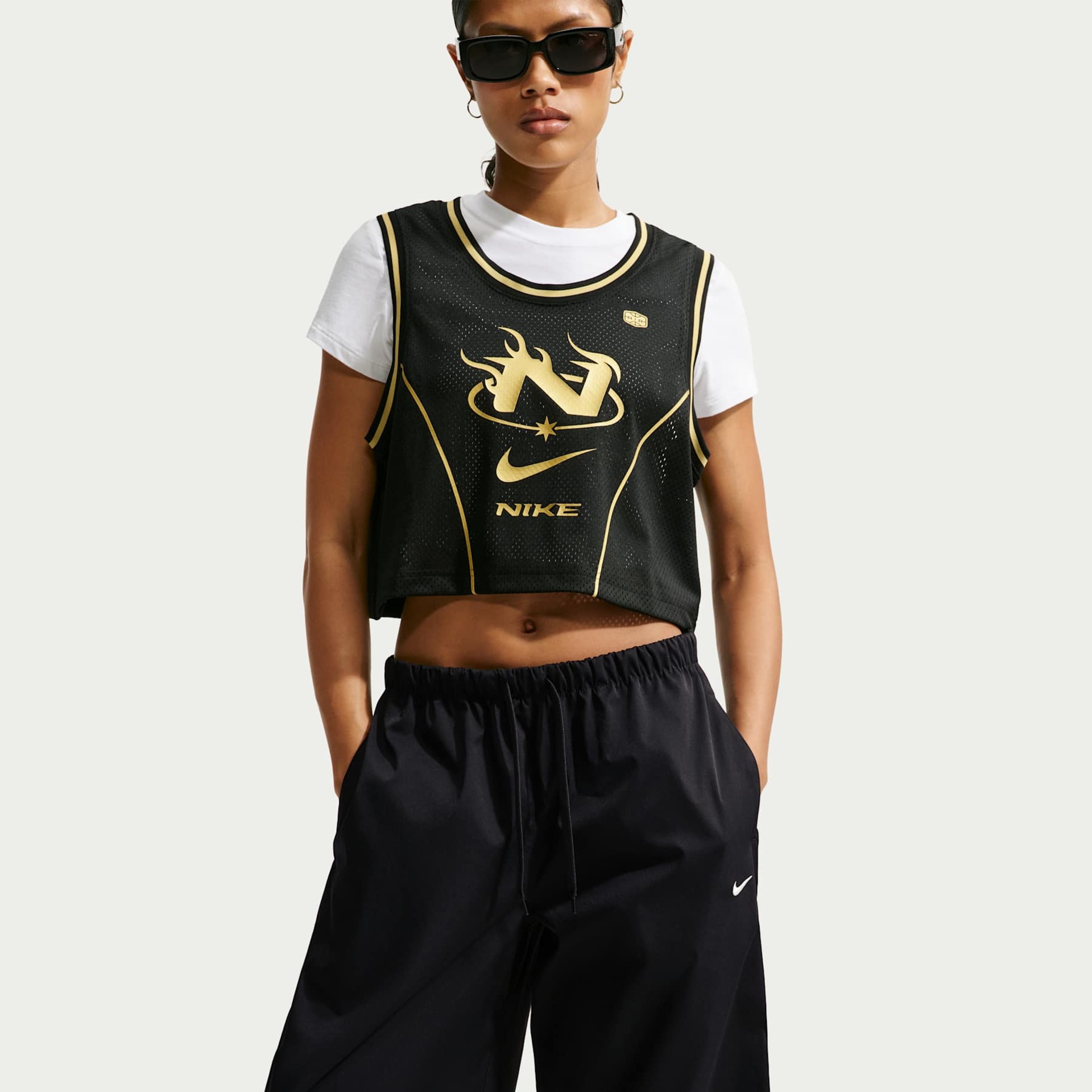 Calça Nike Essential Barrel Feminina - Foto 4