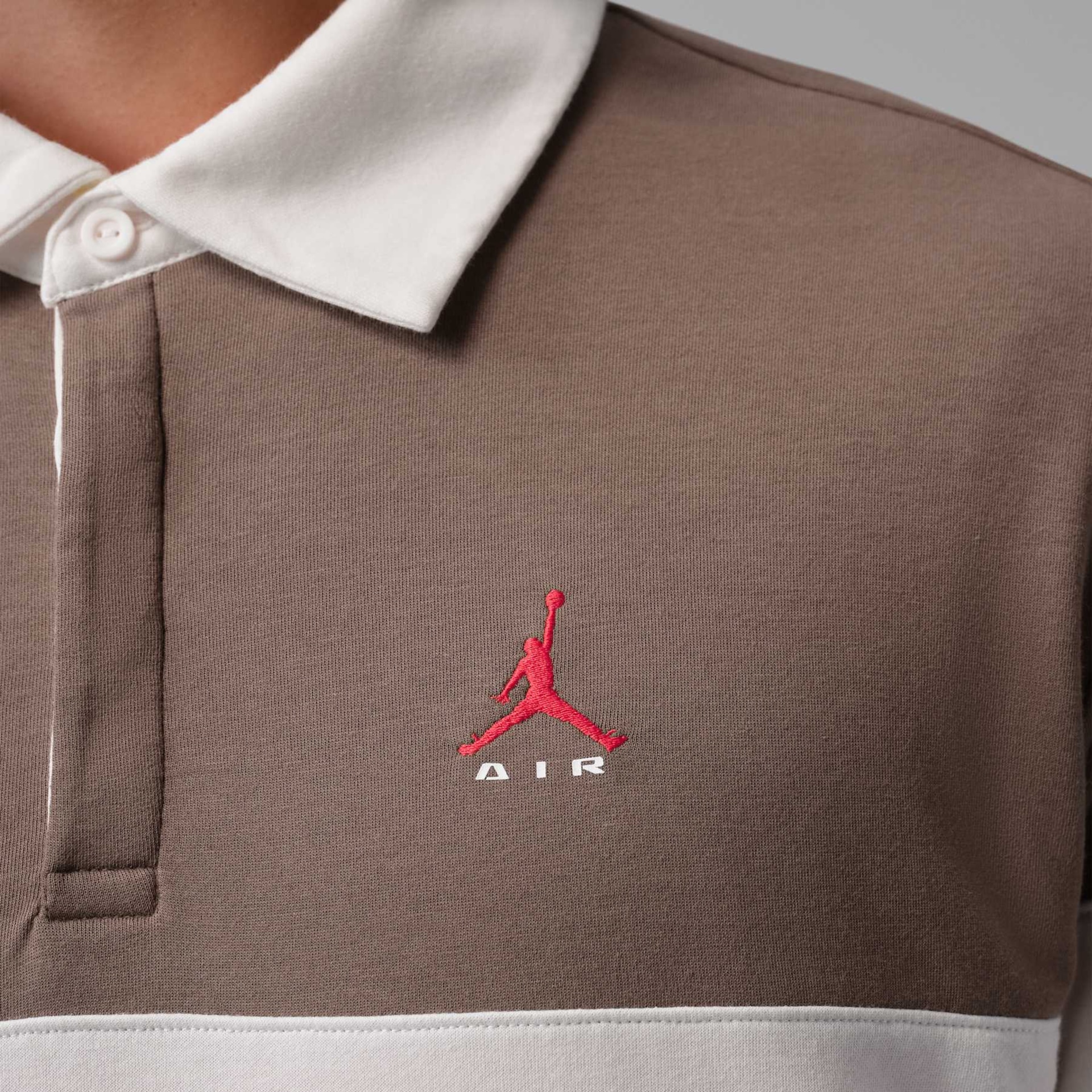 Camisa Polo Jordan Manga Longa Brooklyn Masculina - Foto 4