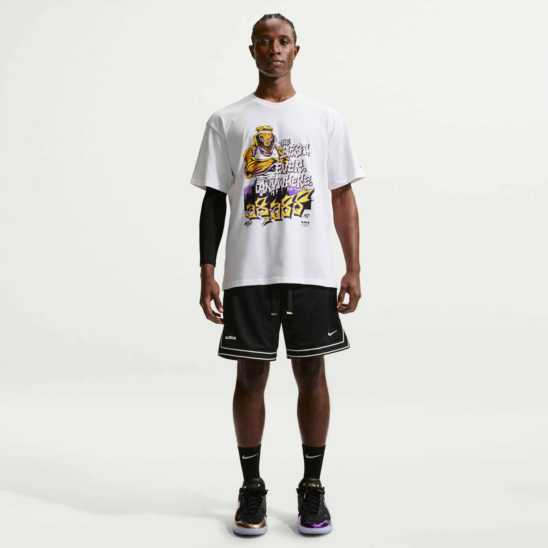 Camiseta LeBron James Nike M90 Masculina - Foto 4