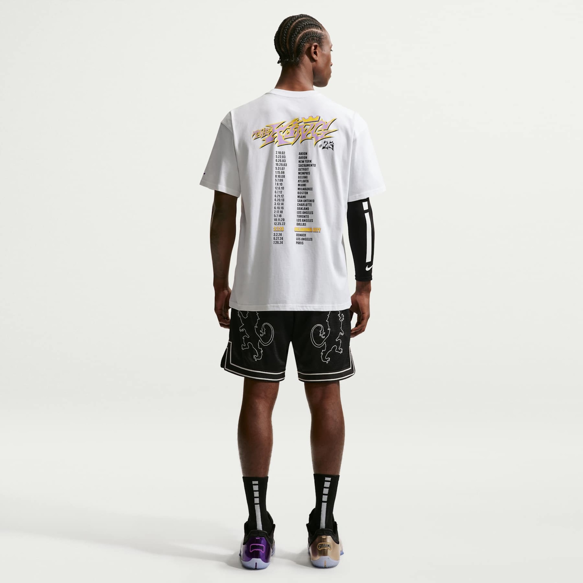 Camiseta LeBron James Nike M90 Masculina - Foto 5