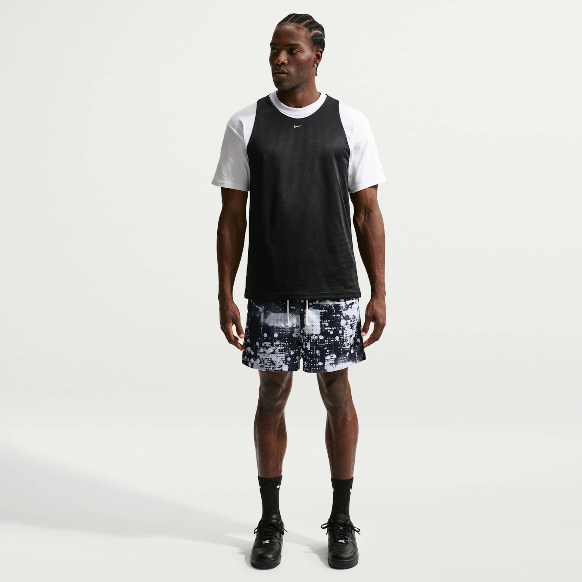 Regata Dri-FIT Nike Pratice Mesh Masculina - Foto 4