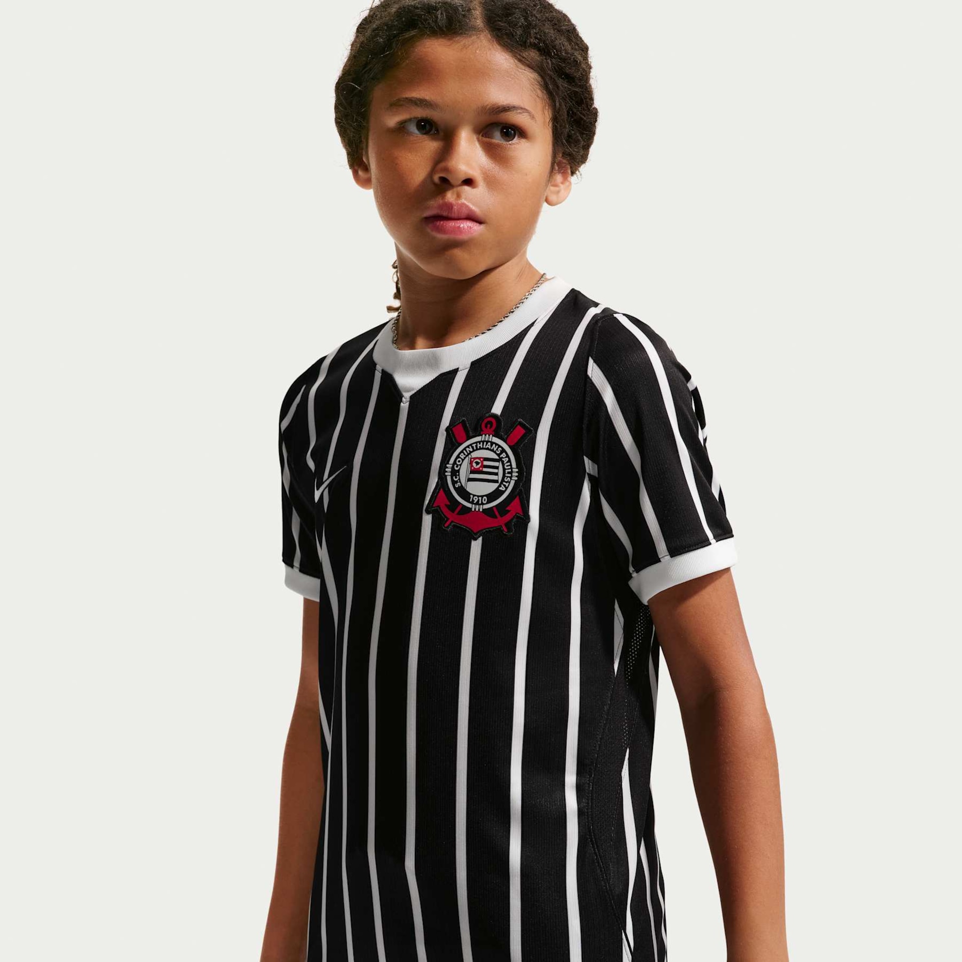 Camisa Corinthians Nike II 2026/27 Torcedor Infantil - Foto 3