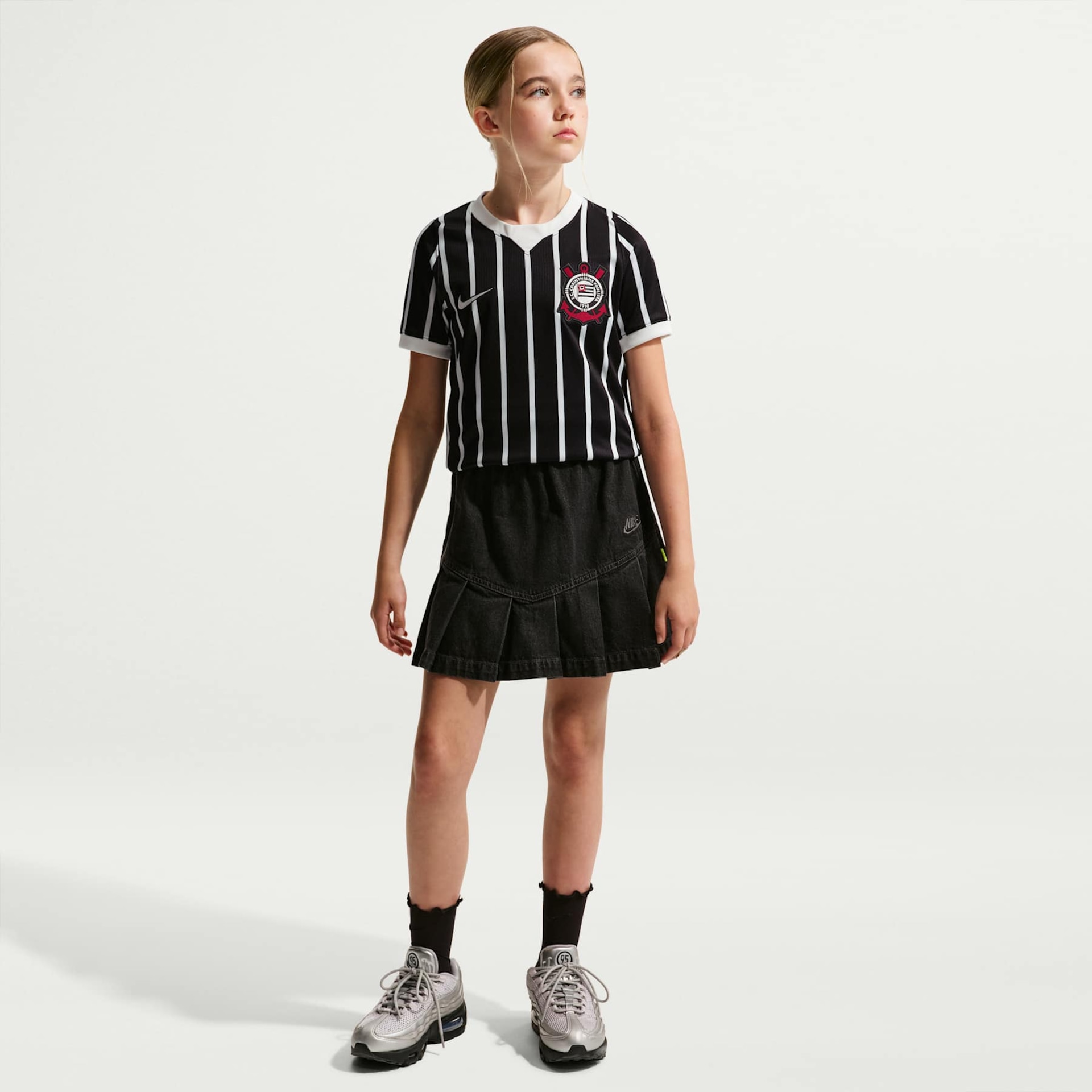 Camisa Corinthians Nike II 2026/27 Torcedor Infantil - Foto 6