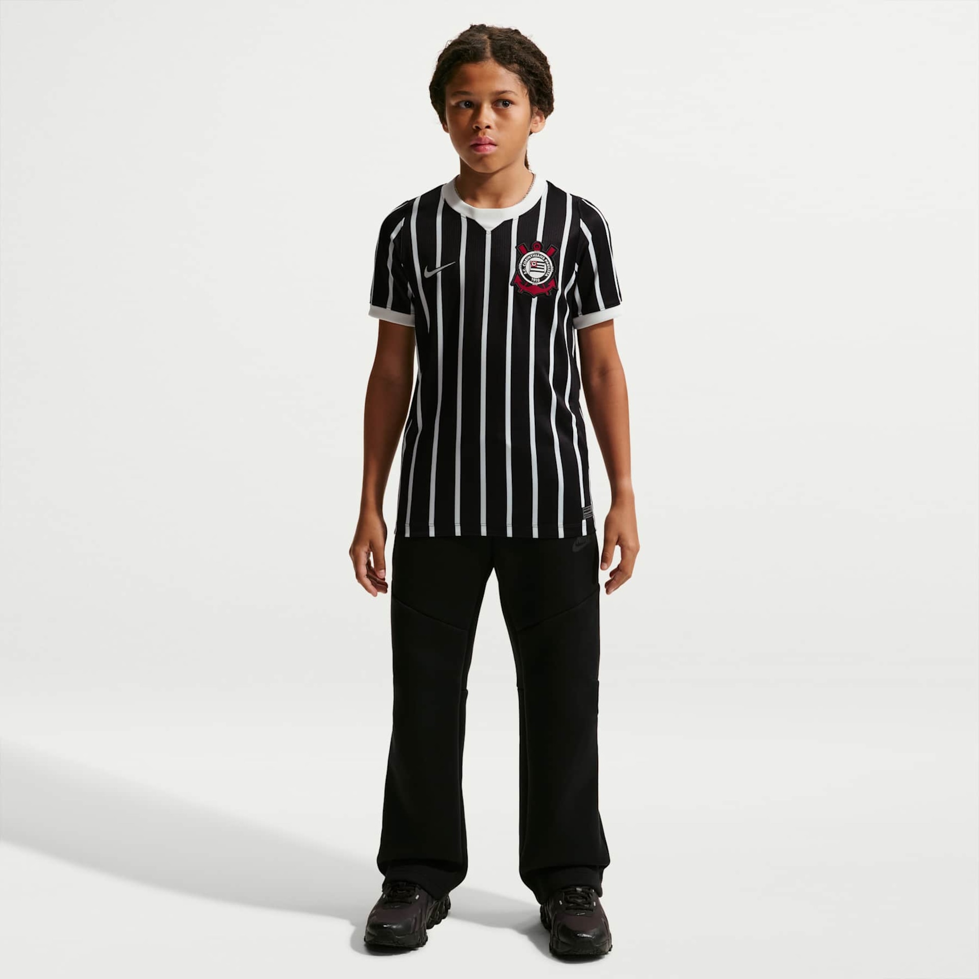Camisa Corinthians Nike II 2026/27 Torcedor Infantil - Foto 7