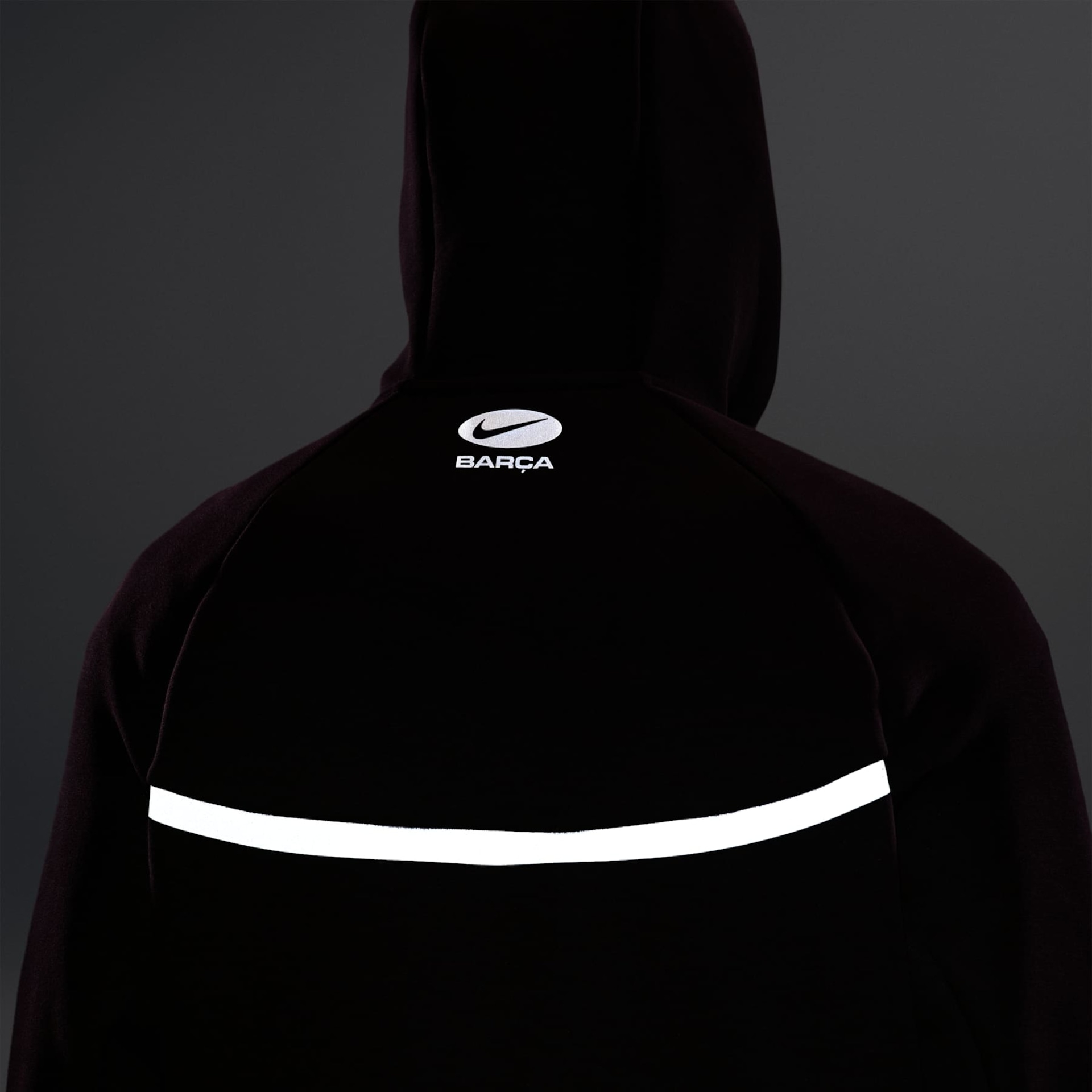Jaqueta Barcelona Nike Tech Fleece Windrunner Masculina - Foto 7