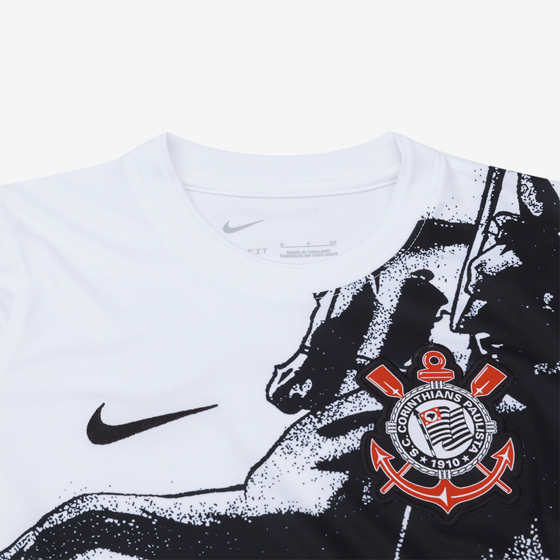 Camisa Corinthians Nike II 2026/27 Pré-Jogo Infantil - Foto 4