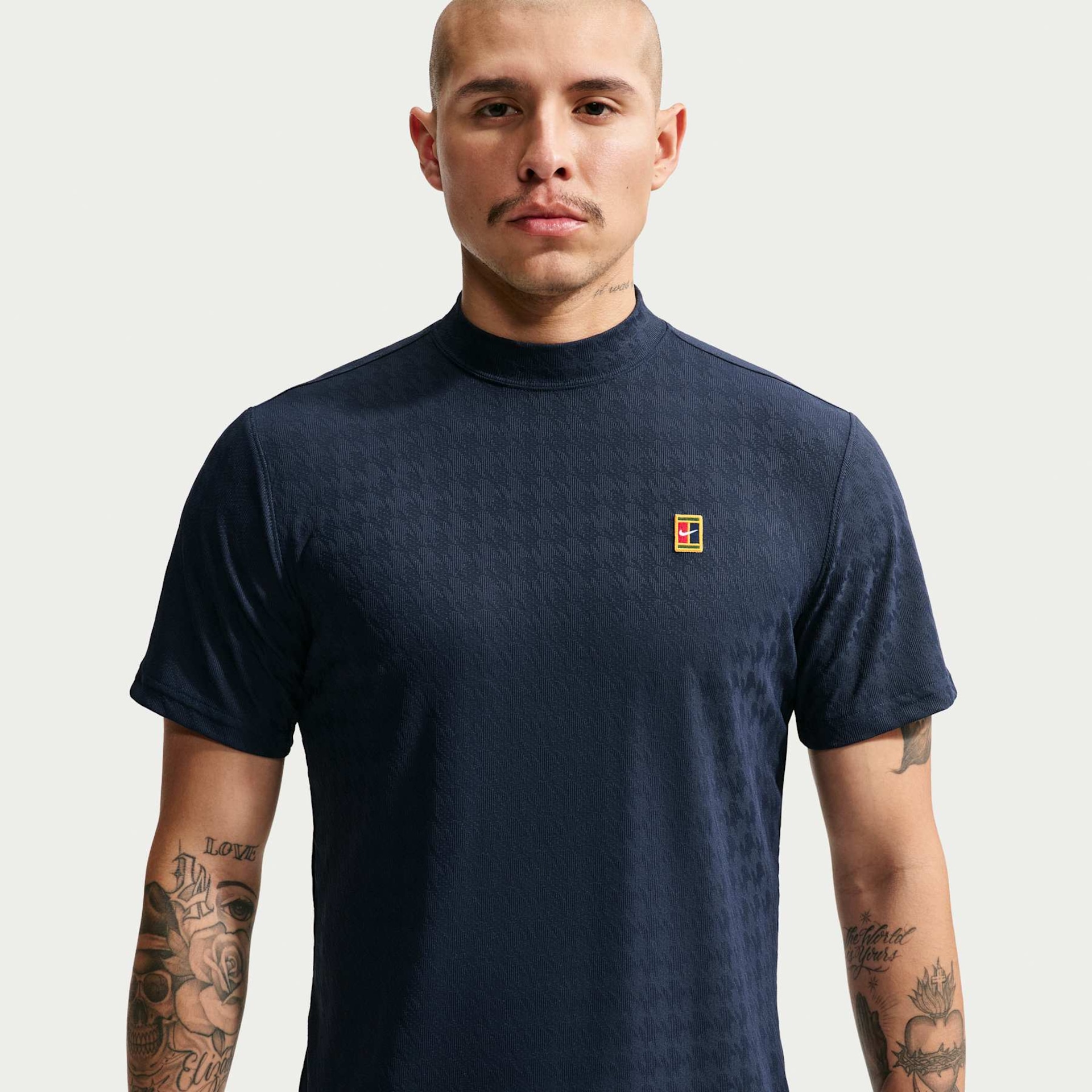 Camiseta Nike Club Rules Magna Mock Masculina - Foto 1