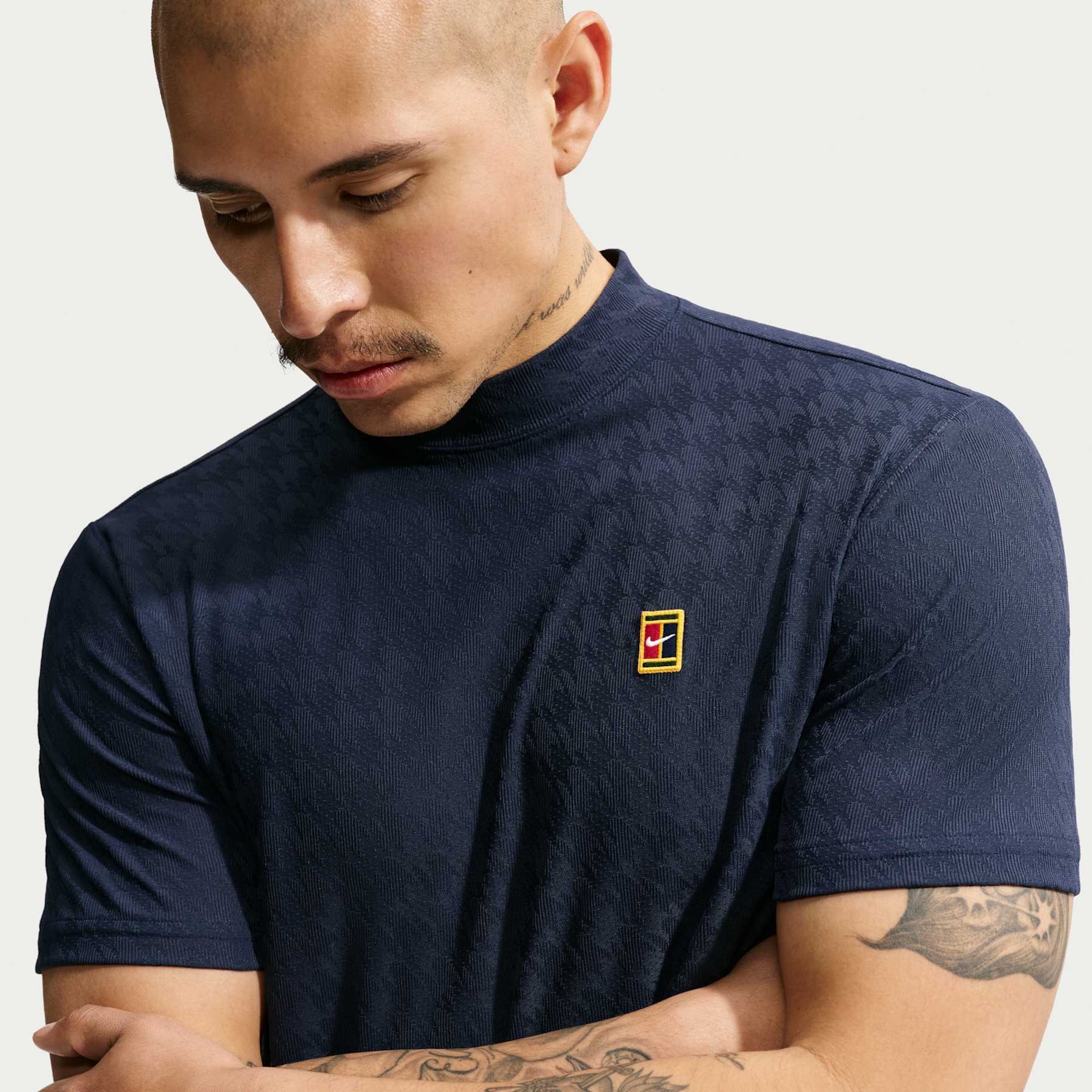 Camiseta Nike Club Rules Magna Mock Masculina - Foto 3