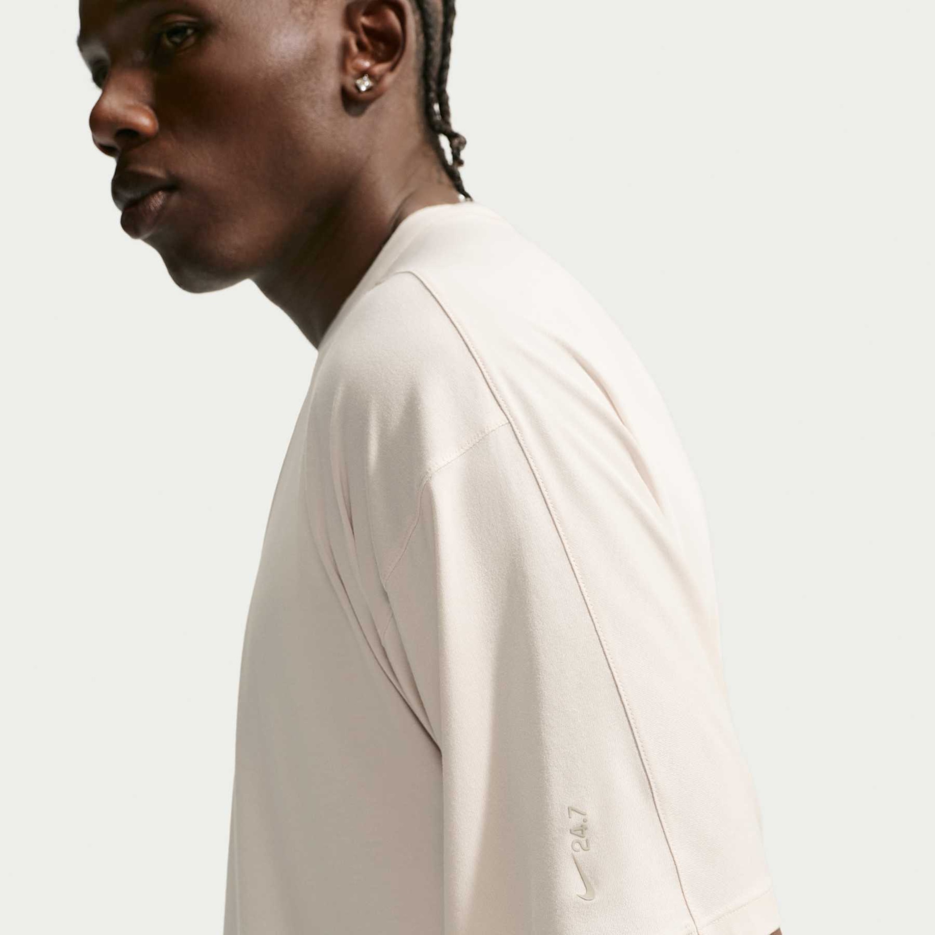 Camiseta Dri-FIT Nike 24.7 Knit Masculina - Foto 3