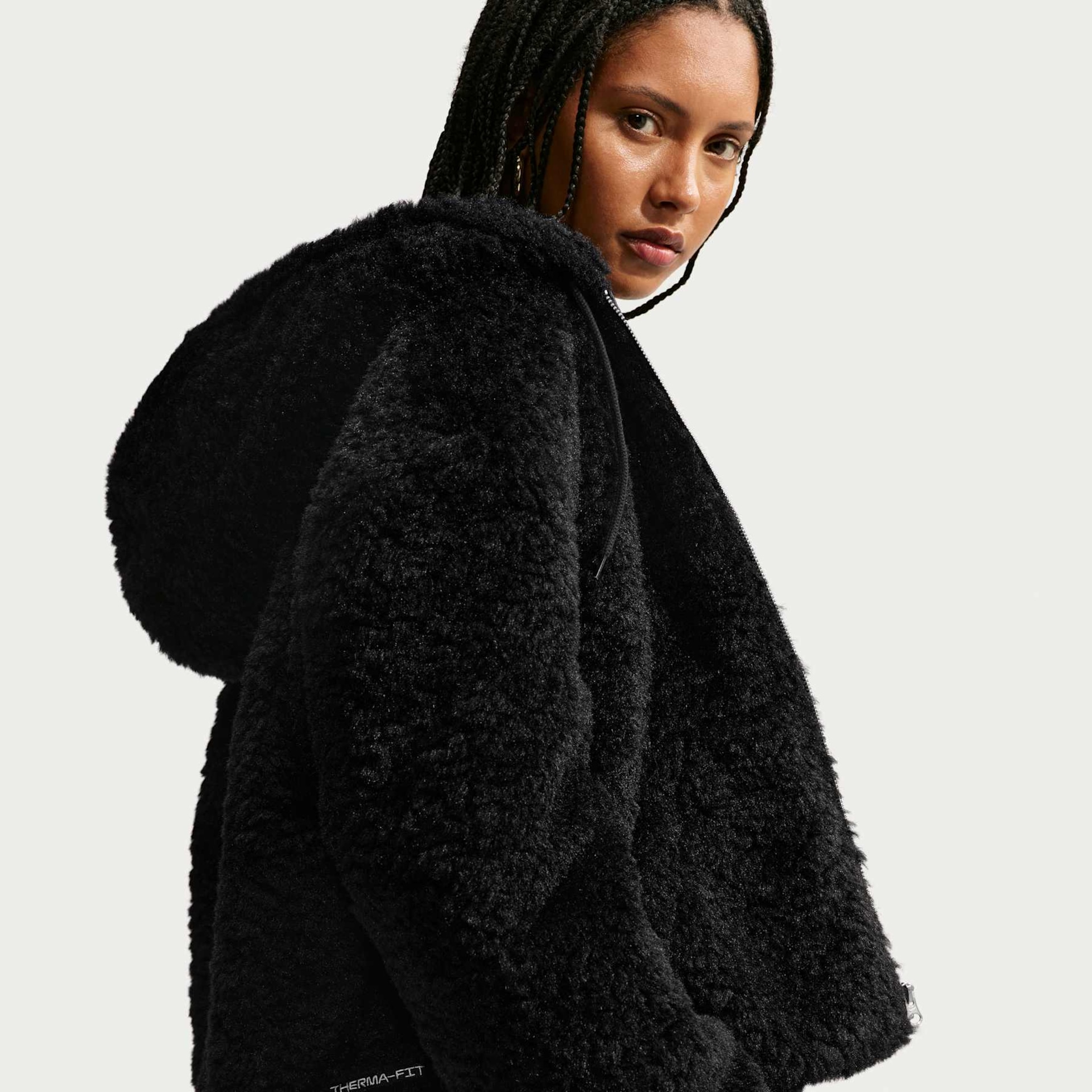 Jaqueta Nike Therma-FIT Sherpa Feminina - Foto 2