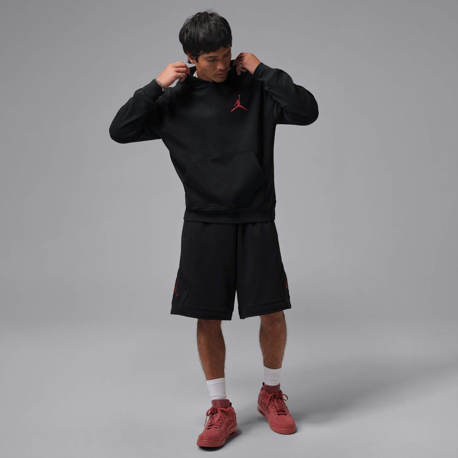 Blusão Jordan Jumpman Fleece Masculino - Foto 6