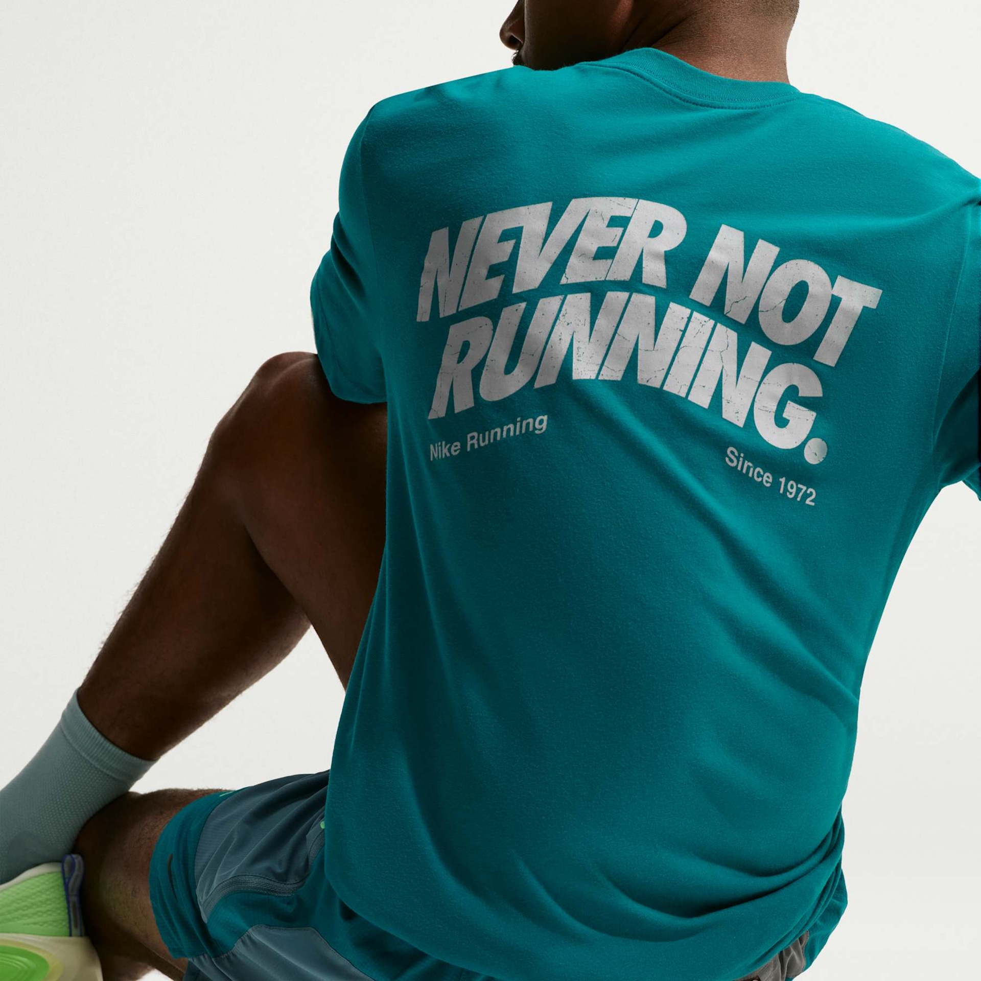 Camiseta Dri-FIT Nike Run Heritage Masculina - Foto 2