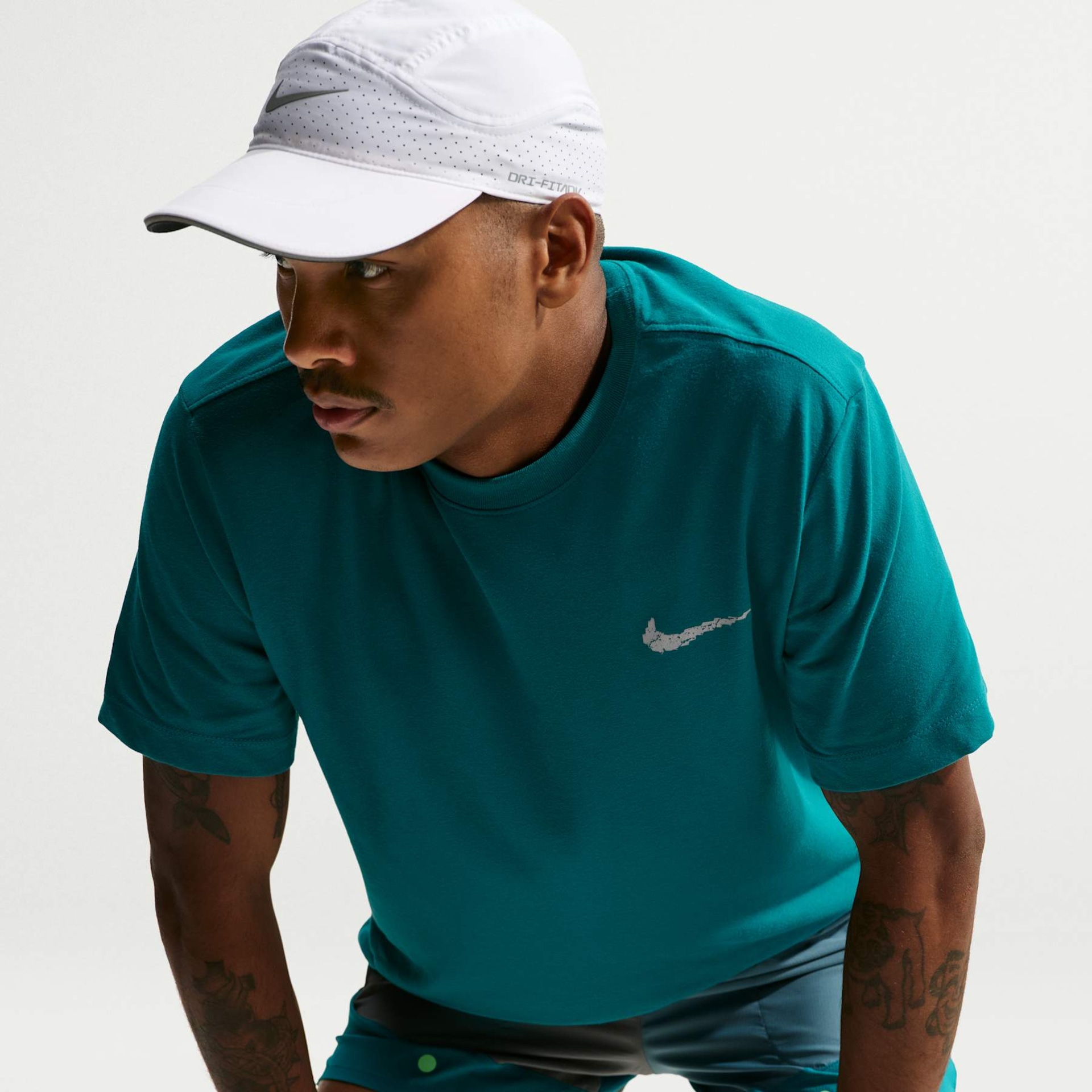 Camiseta Dri-FIT Nike Run Heritage Masculina - Foto 3