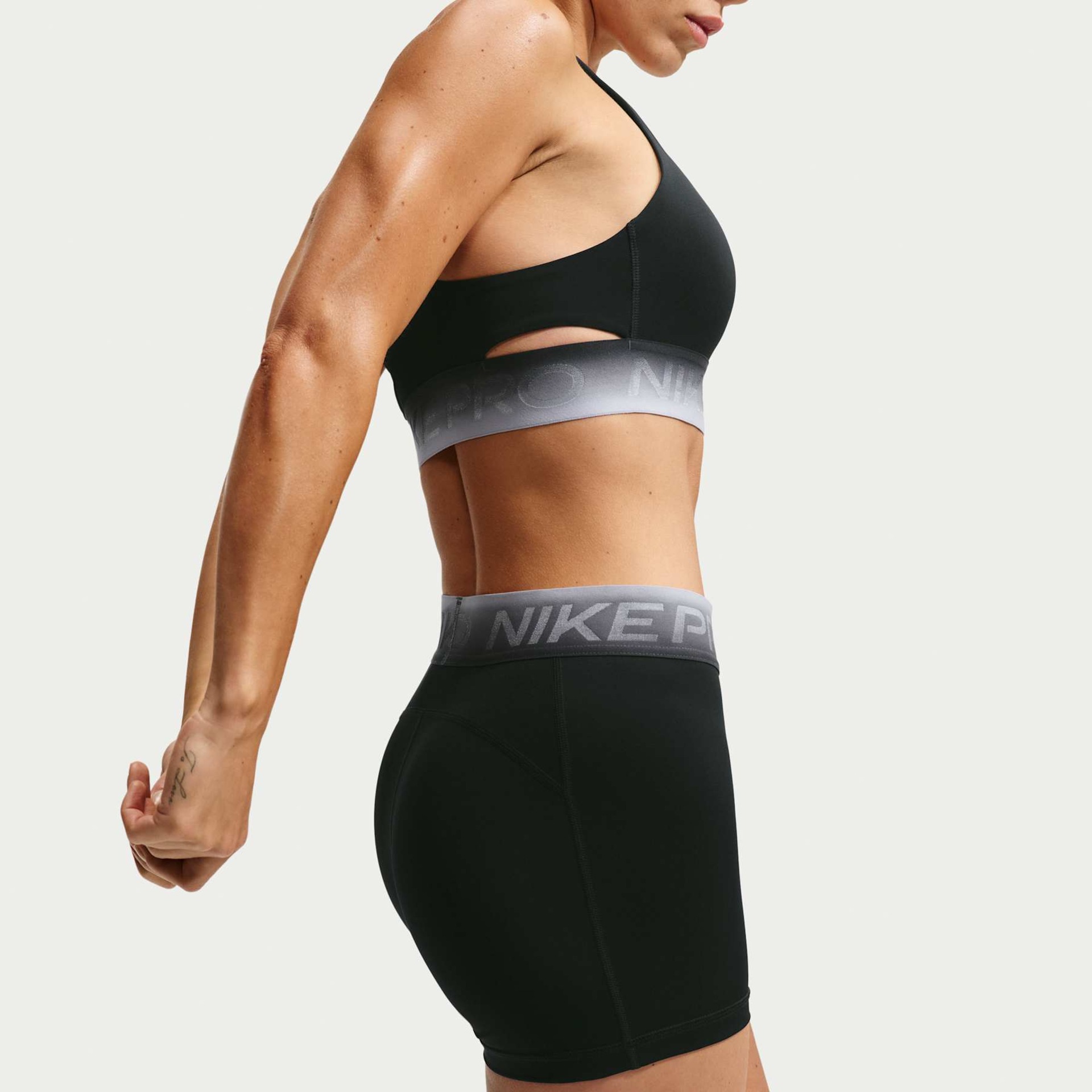 Shorts Dri-FIT Nike Pro 3" Feminino - Foto 3
