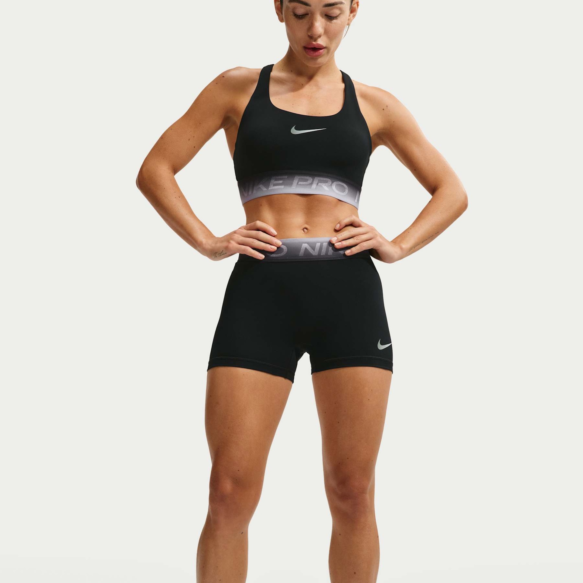 Shorts Dri-FIT Nike Pro 3" Feminino - Foto 4