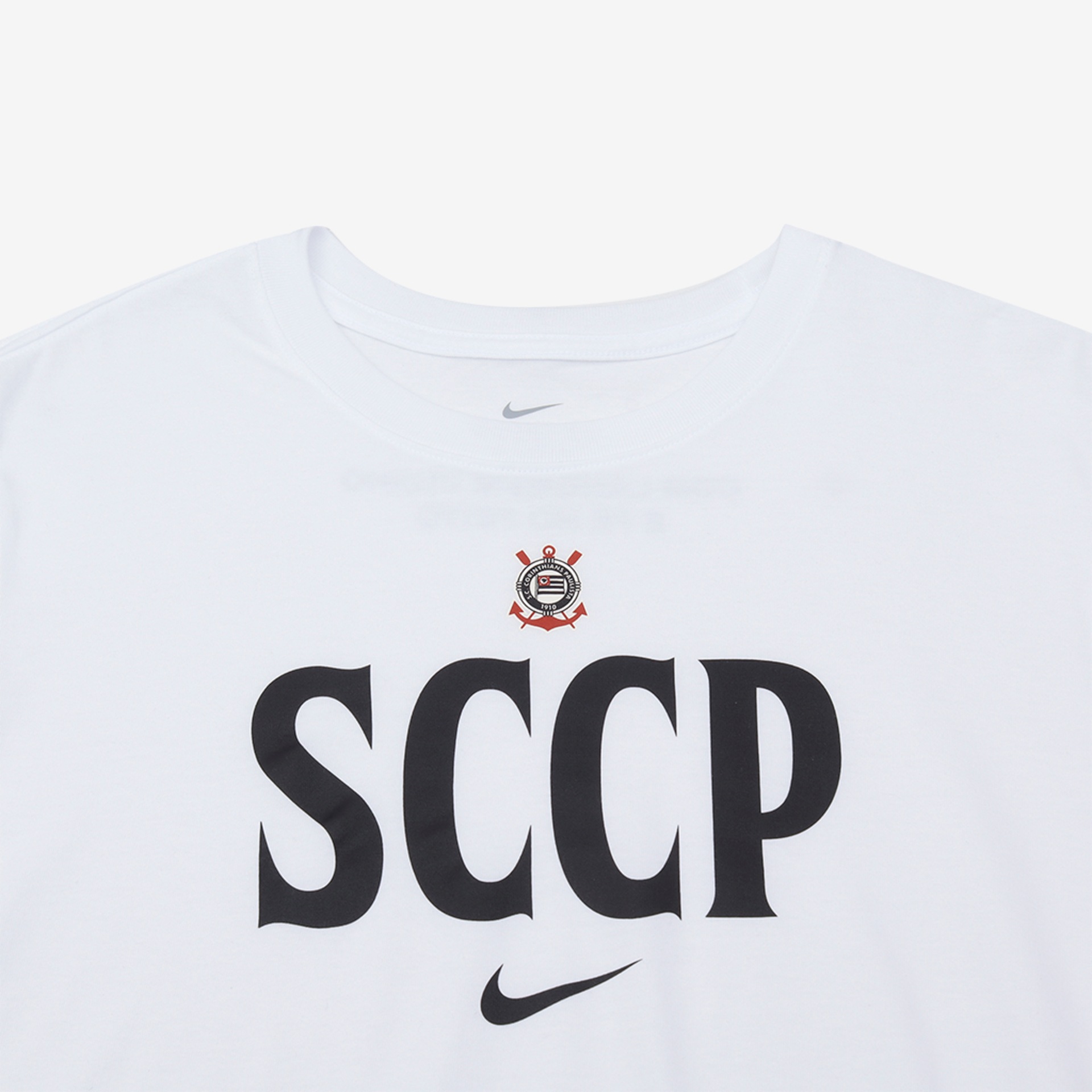 Camiseta Corinthians Nike Wordmark Masculina - Foto 4