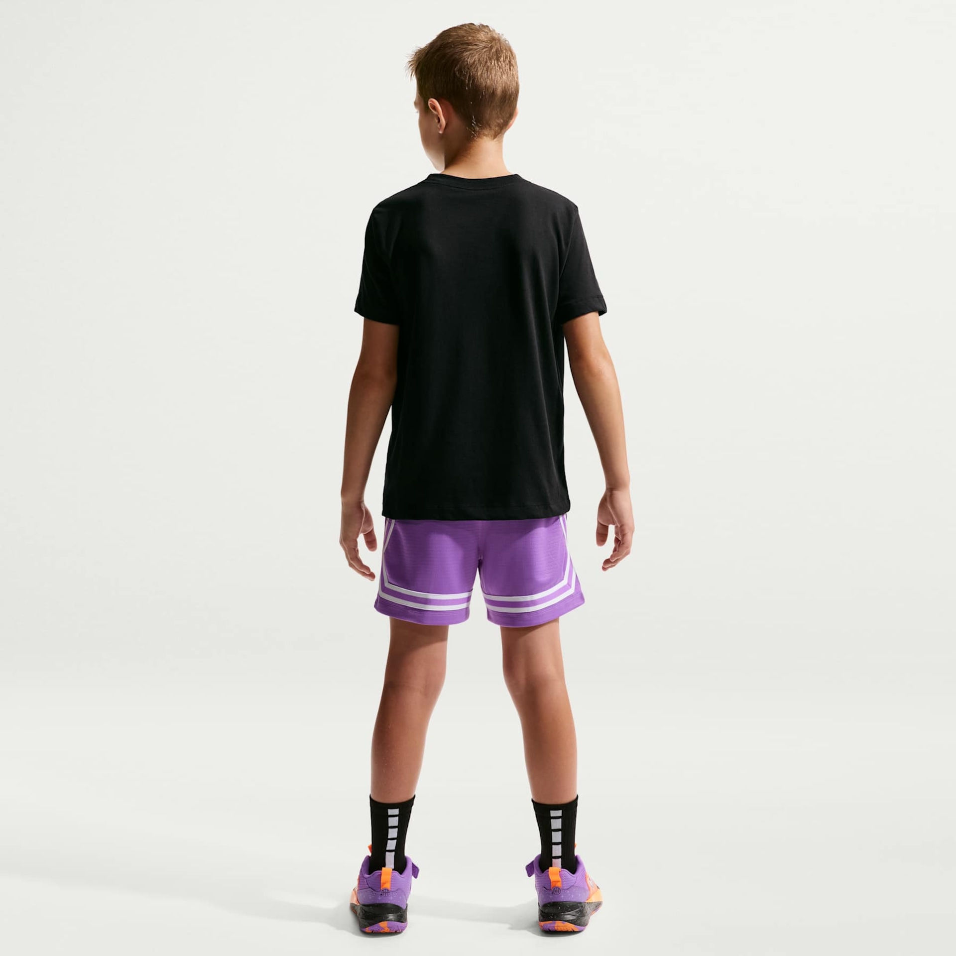 Camiseta Nike Dri-FIT Basketball Novelty Infantil - Foto 5