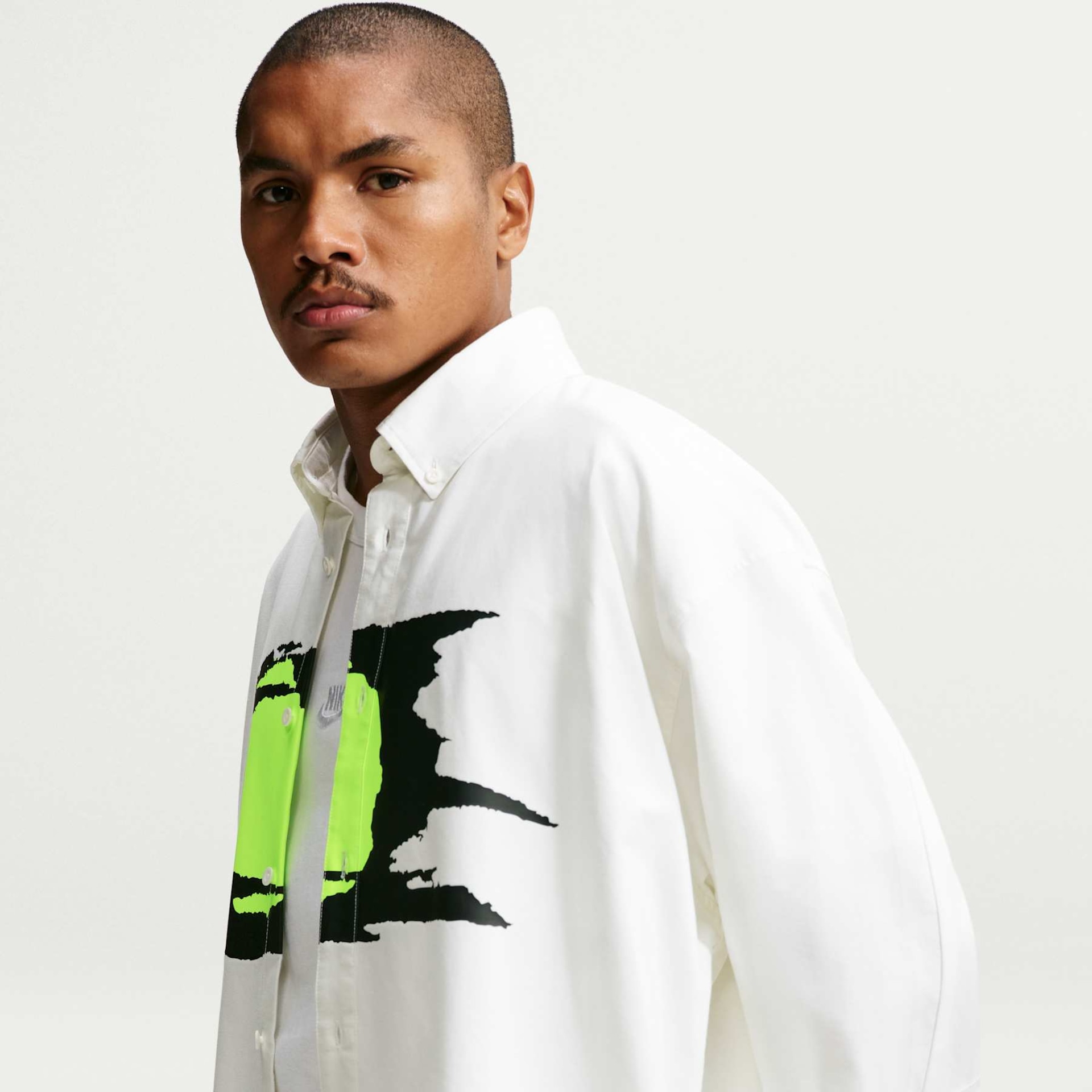 Camisa Nike Manga Longa Club Rules Oxford Masculina - Foto 3