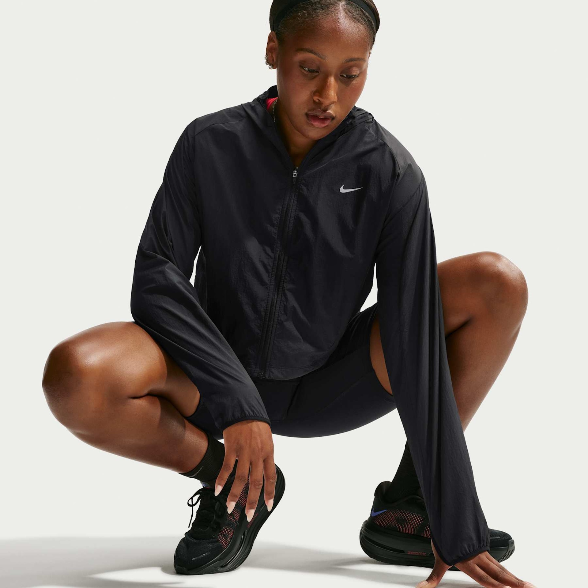 Jaqueta Cropped Nike Boxy Repel Feminina - Foto 3
