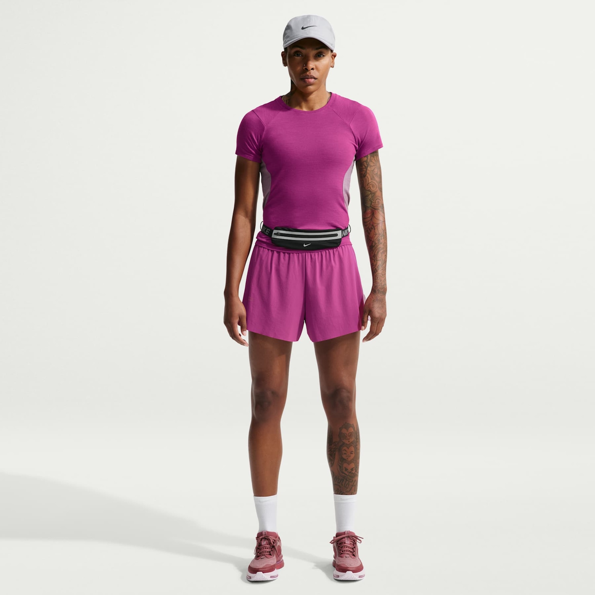 Camiseta Dri-FIT Nike Run Wool Feminina - Foto 4