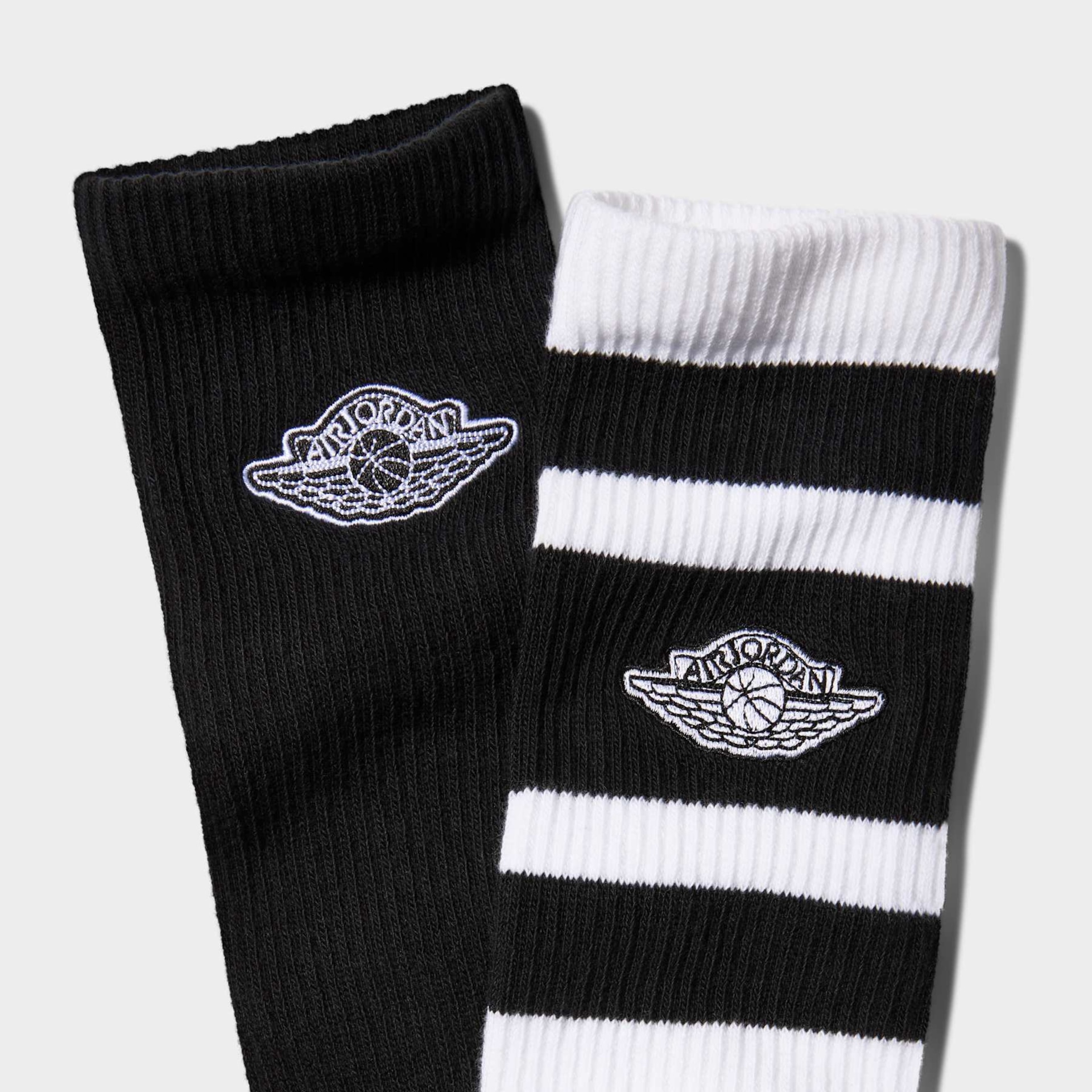 Meia Jordan Everyday Elevated Crew Wings (2 Pares) Unissex - Foto 2