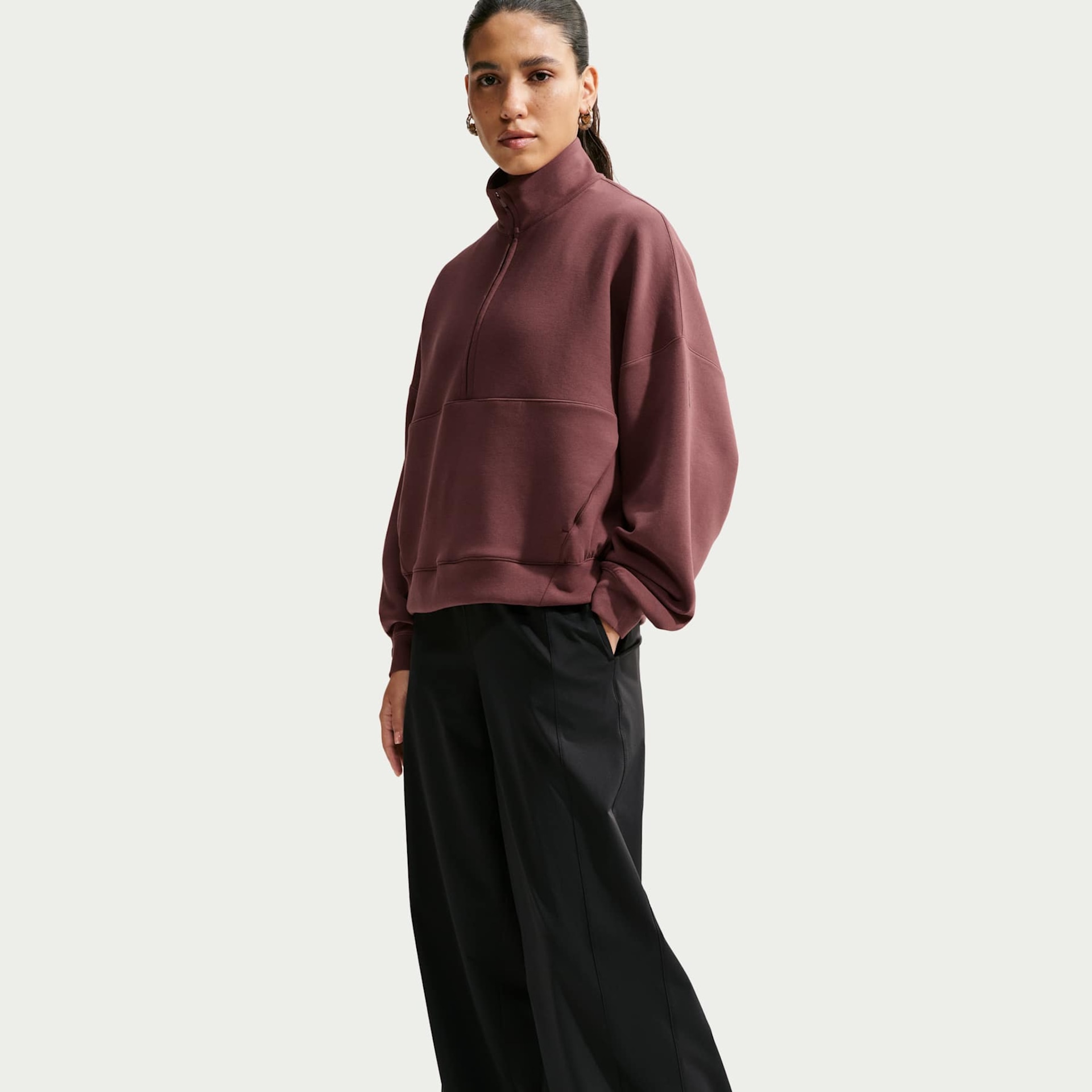Calça Dri-FIT Nike Wide Leg 24.7 Feminina - Foto 4