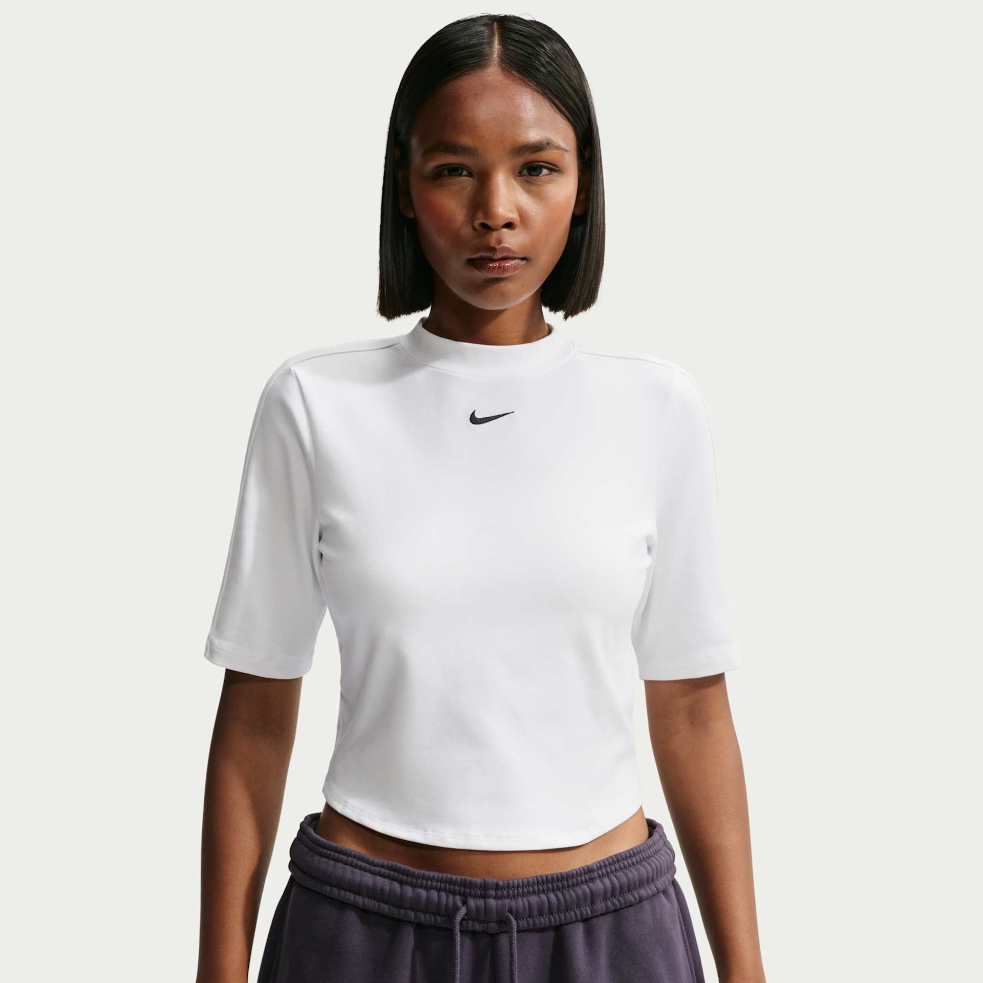 Camiseta Nike Street Fitted Stripe Feminina - Foto 3