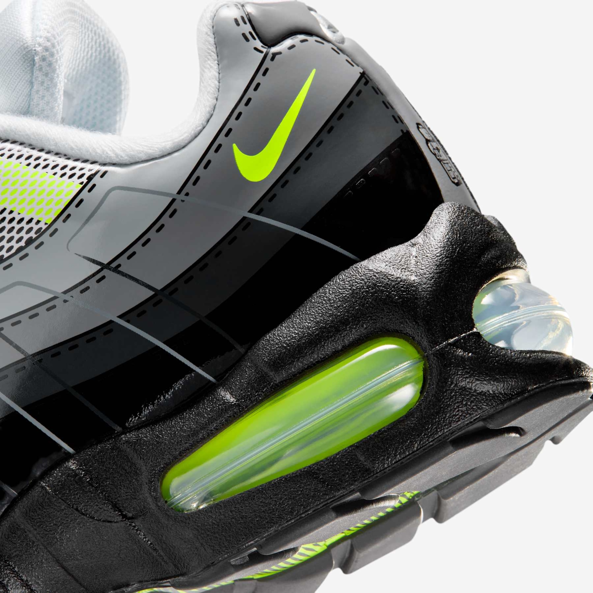 Tênis Nike Air Max 95 Nike x LEGO® Collection Infantil - Foto 8