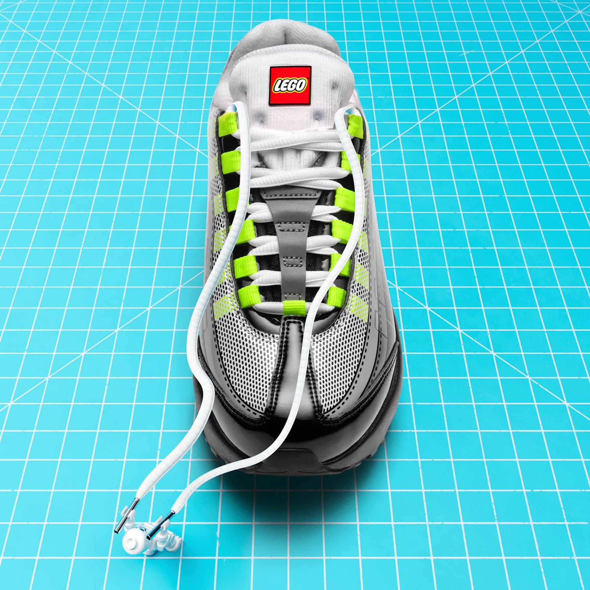 Tênis Nike Air Max 95 x LEGO® Collection Infantil - Foto 15
