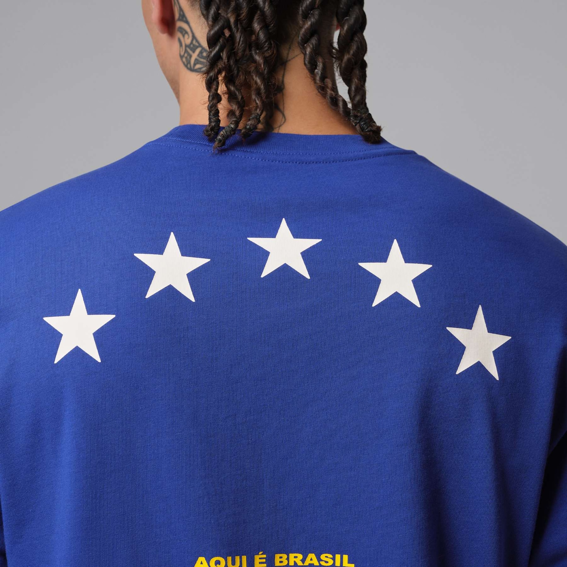 Camiseta Brasil Air Jordan 85 Crew Masculina - Foto 4