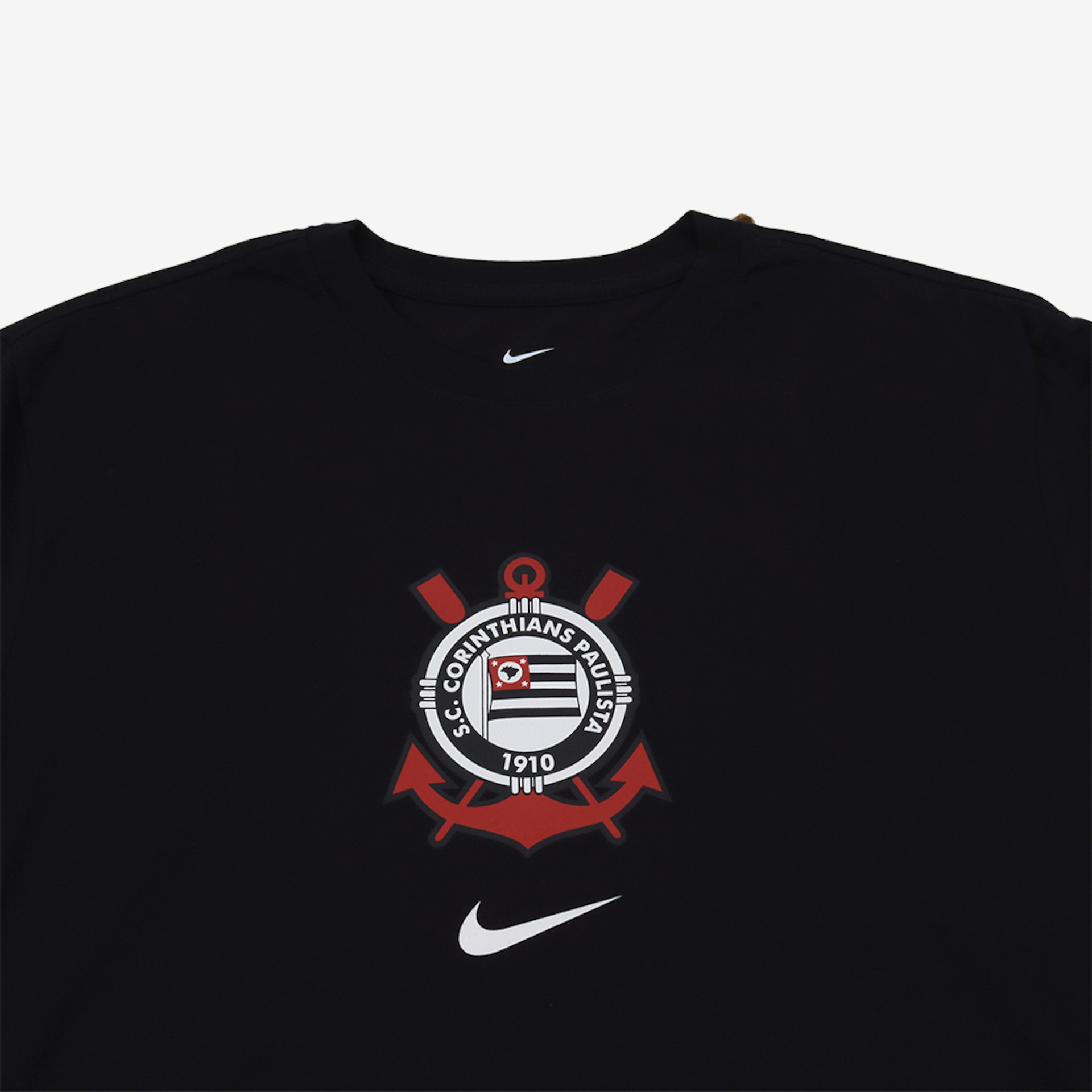 Camiseta Corinthians Nike Crest Masculina - Foto 3