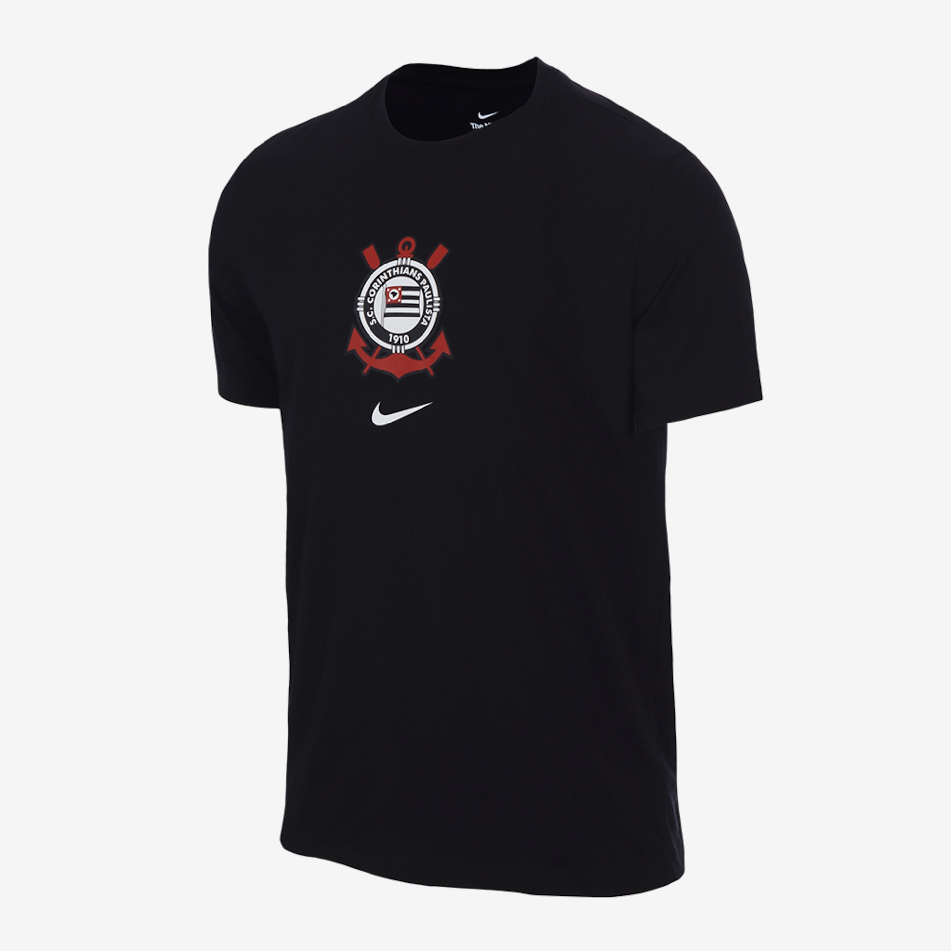 Camiseta Corinthians Nike Crest Masculina - Foto 1