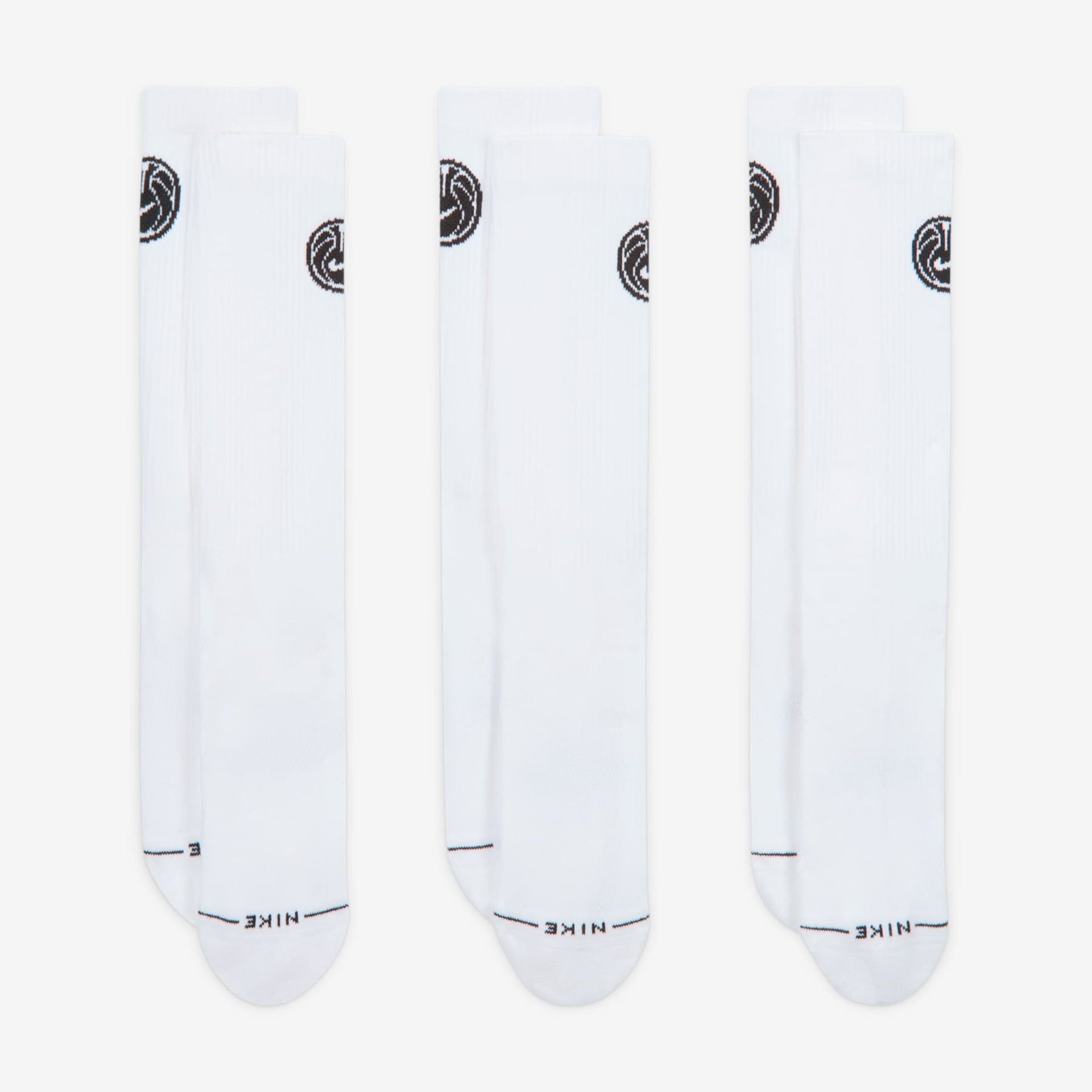 Meia Nike Everyday Elevated Crew Basketball (3 Pares) Unissex - Foto 2