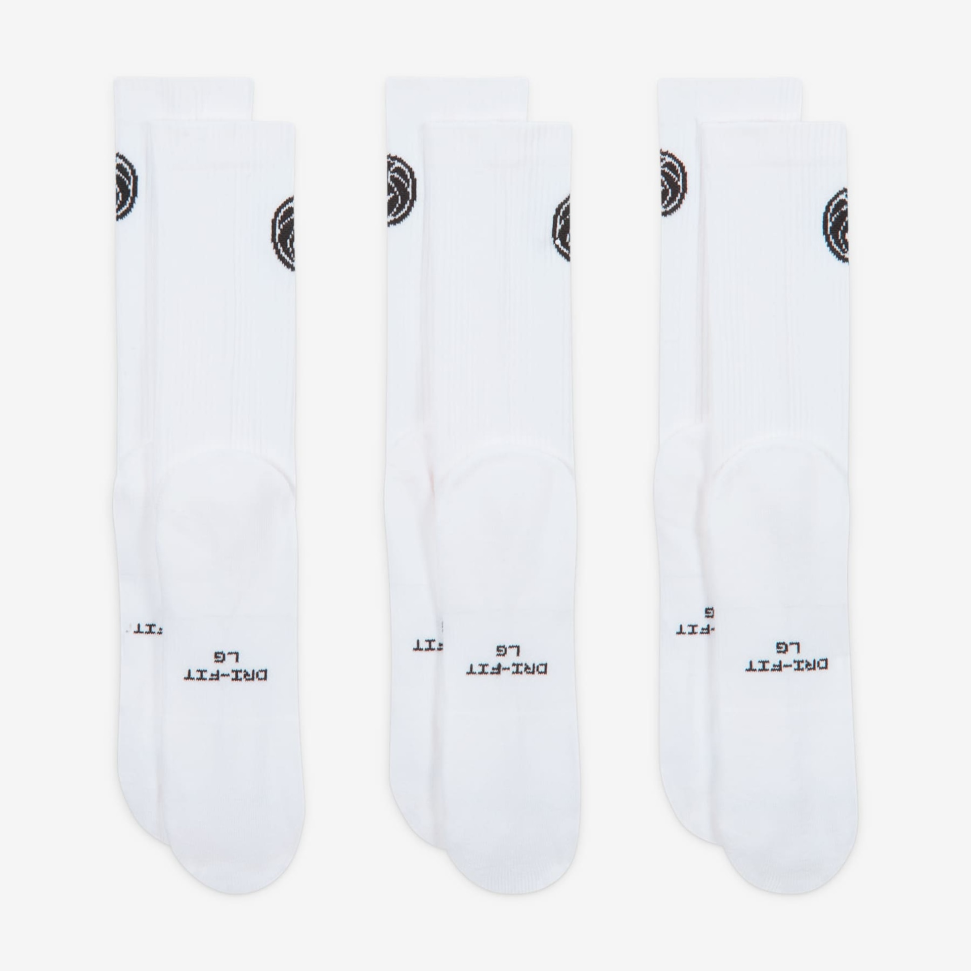 Meia Nike Everyday Elevated Crew Basketball (3 Pares) Unissex - Foto 3