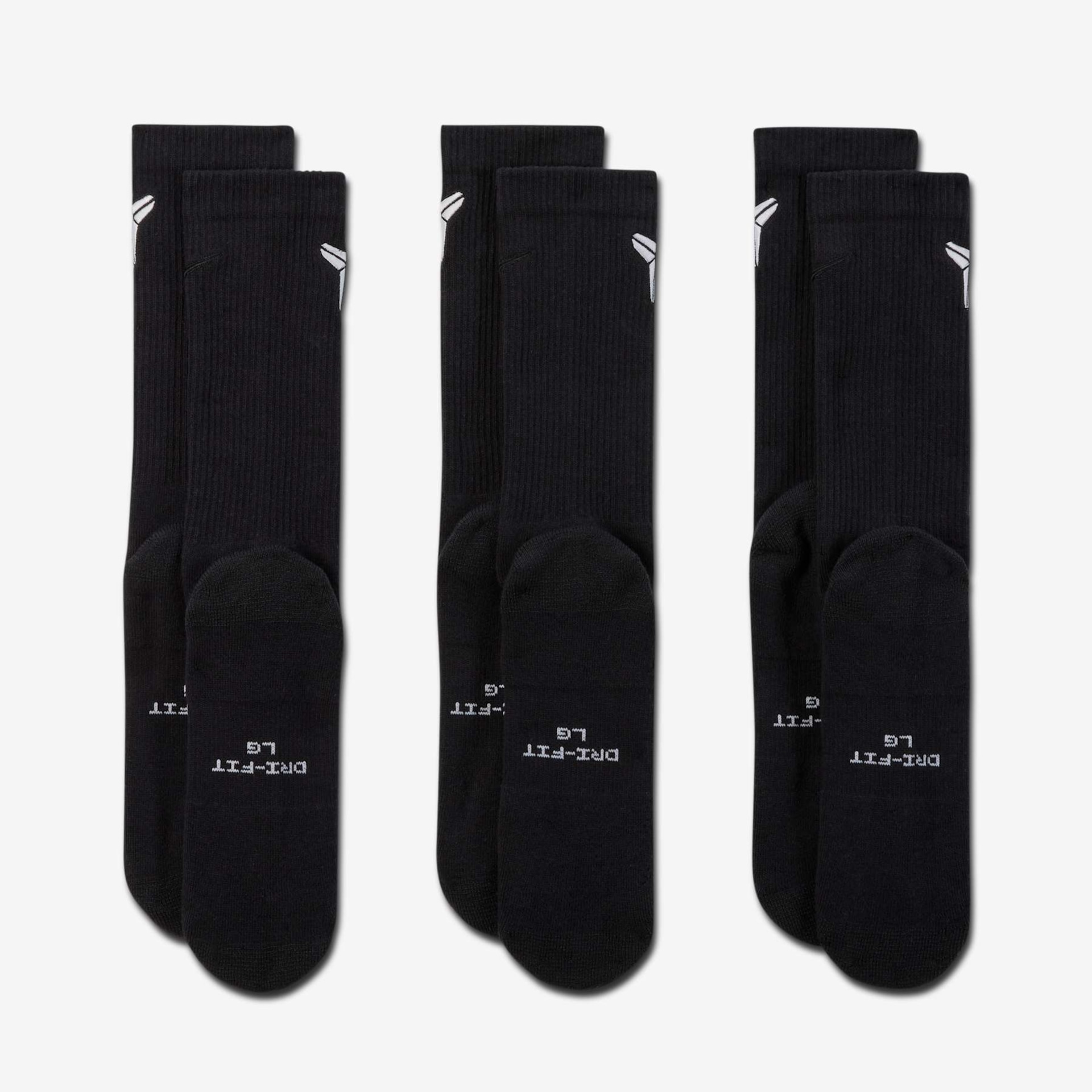 Meia Nike Everyday Elevated Crew Kobe (3 Pares) Unissex - Foto 3