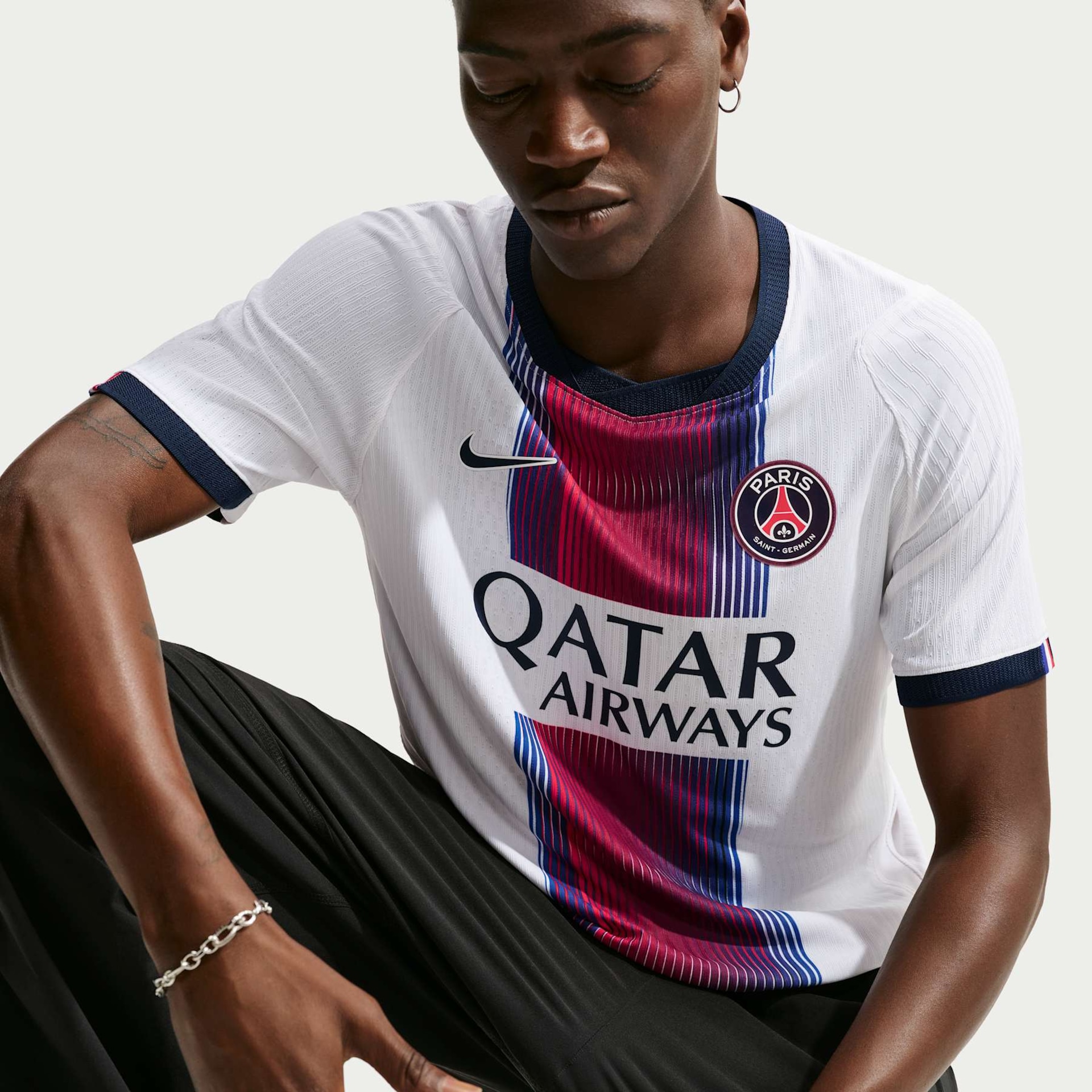 Camisa Paris Saint-Germain Nike II 2026/27 Jogador Masculina - Foto 3