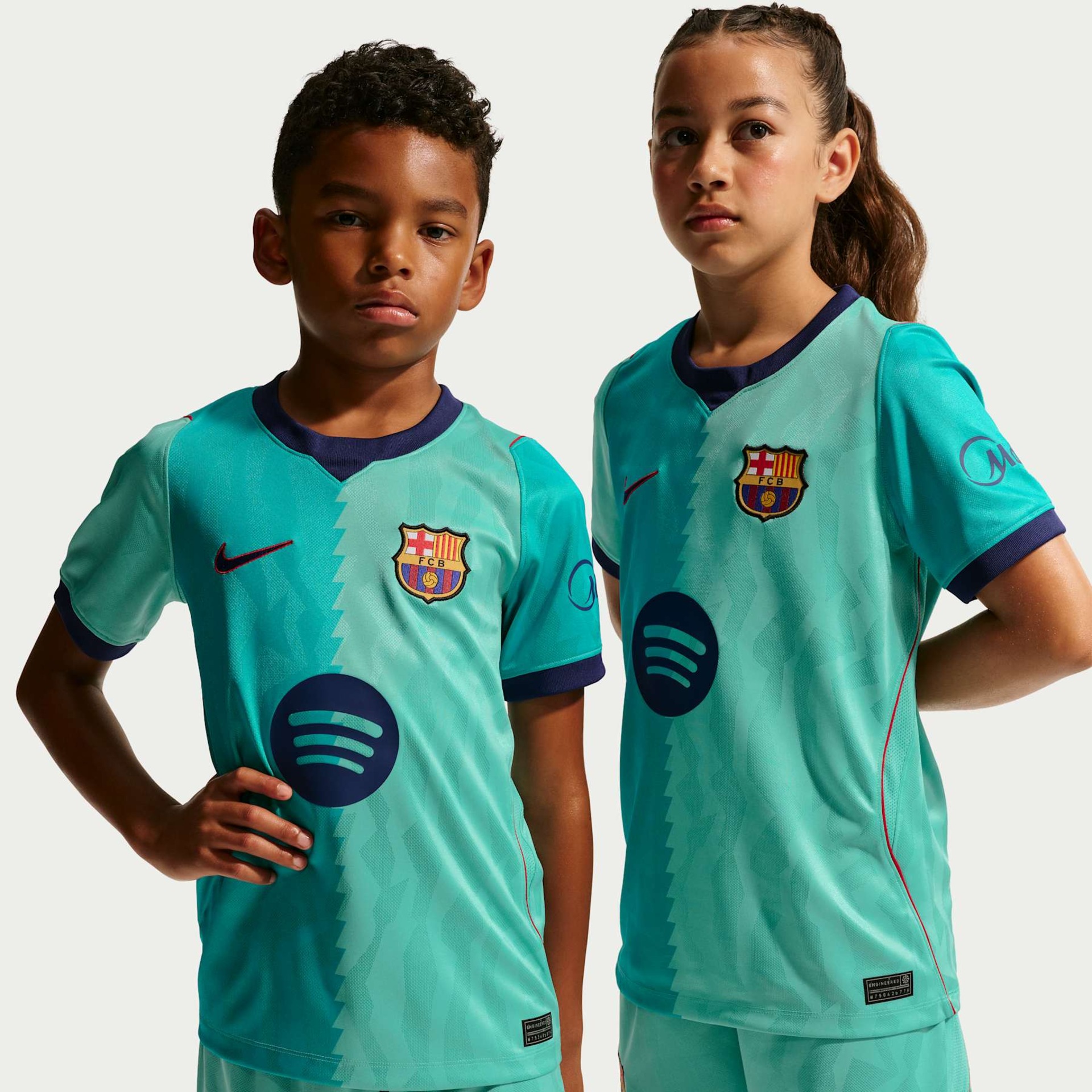 Camisa Barcelona Nike III 2026/27 Torcedor Pro Infantil - Foto 1