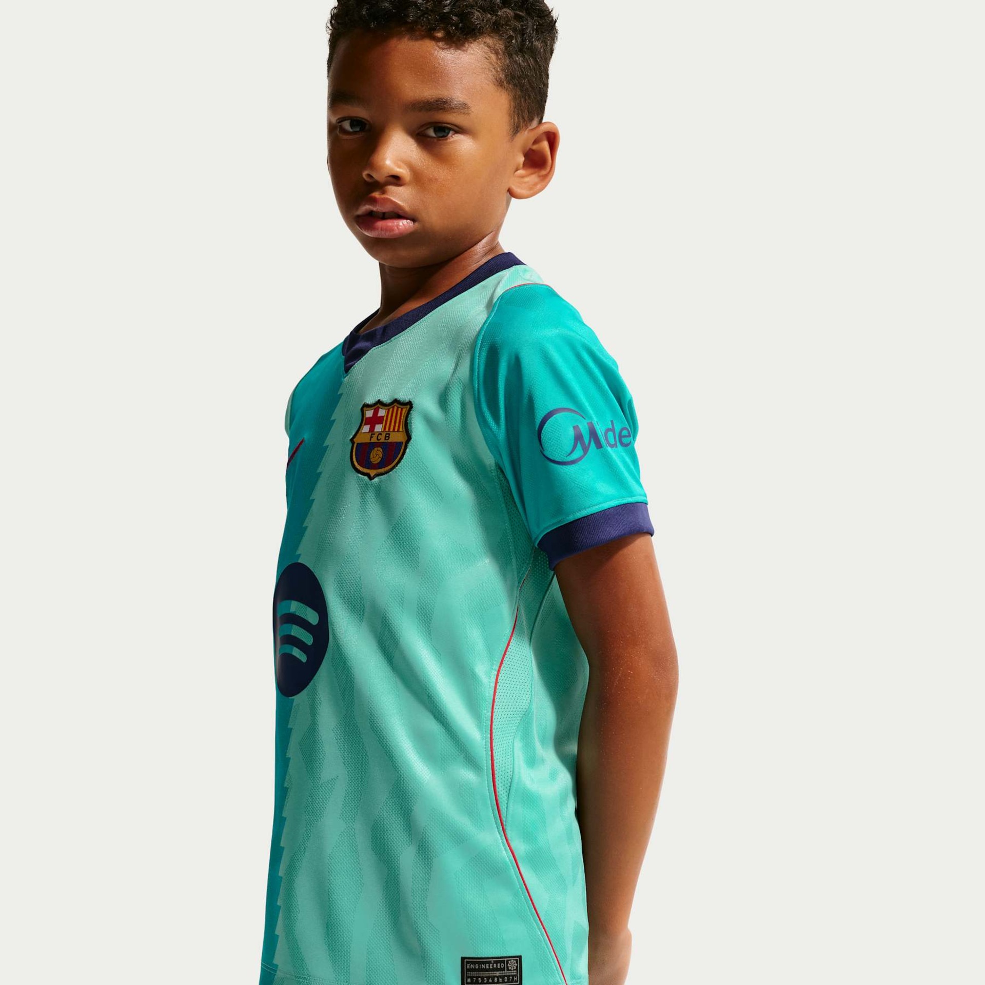 Camisa Barcelona Nike III 2026/27 Torcedor Pro Infantil - Foto 3