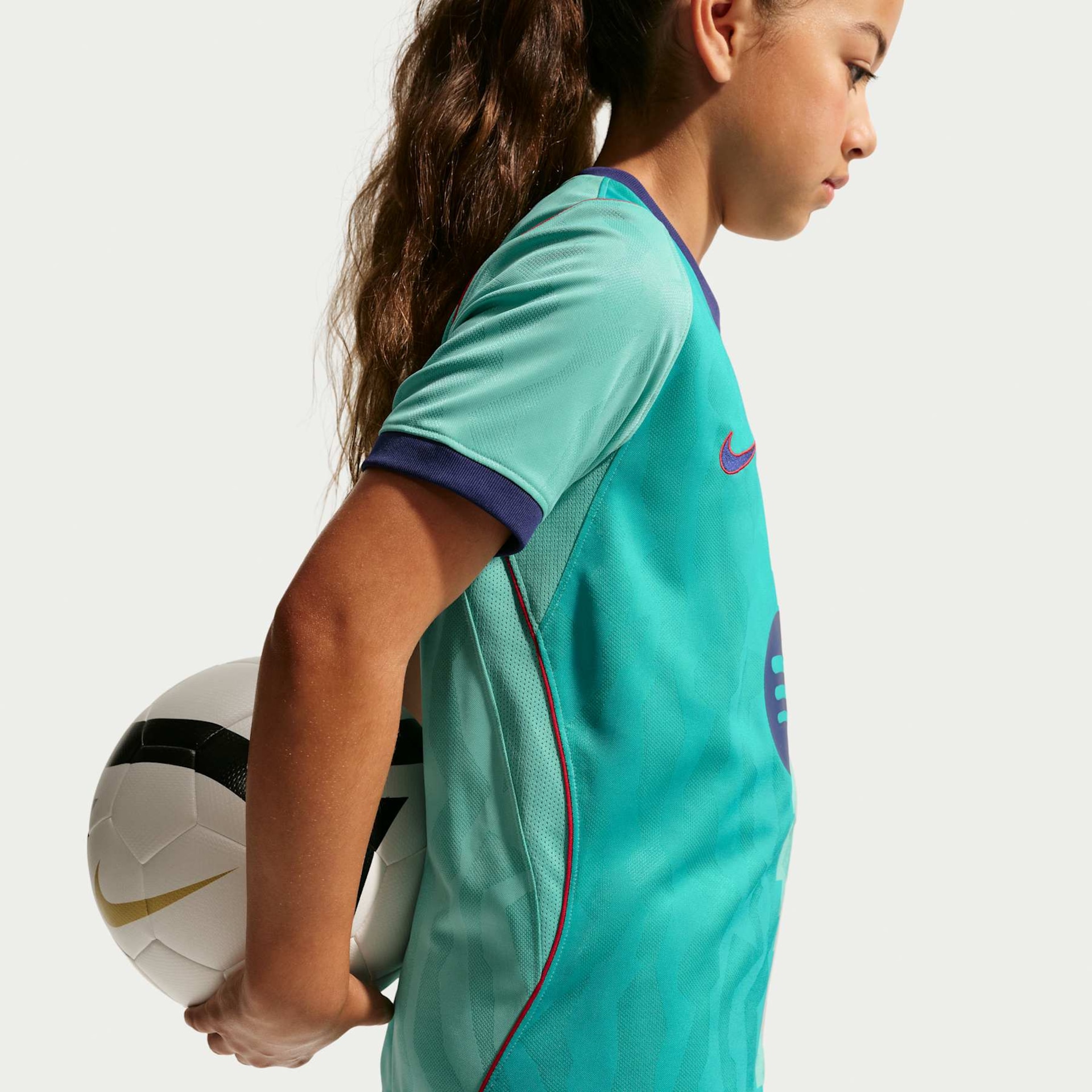 Camisa Barcelona Nike III 2026/27 Torcedor Pro Infantil - Foto 9